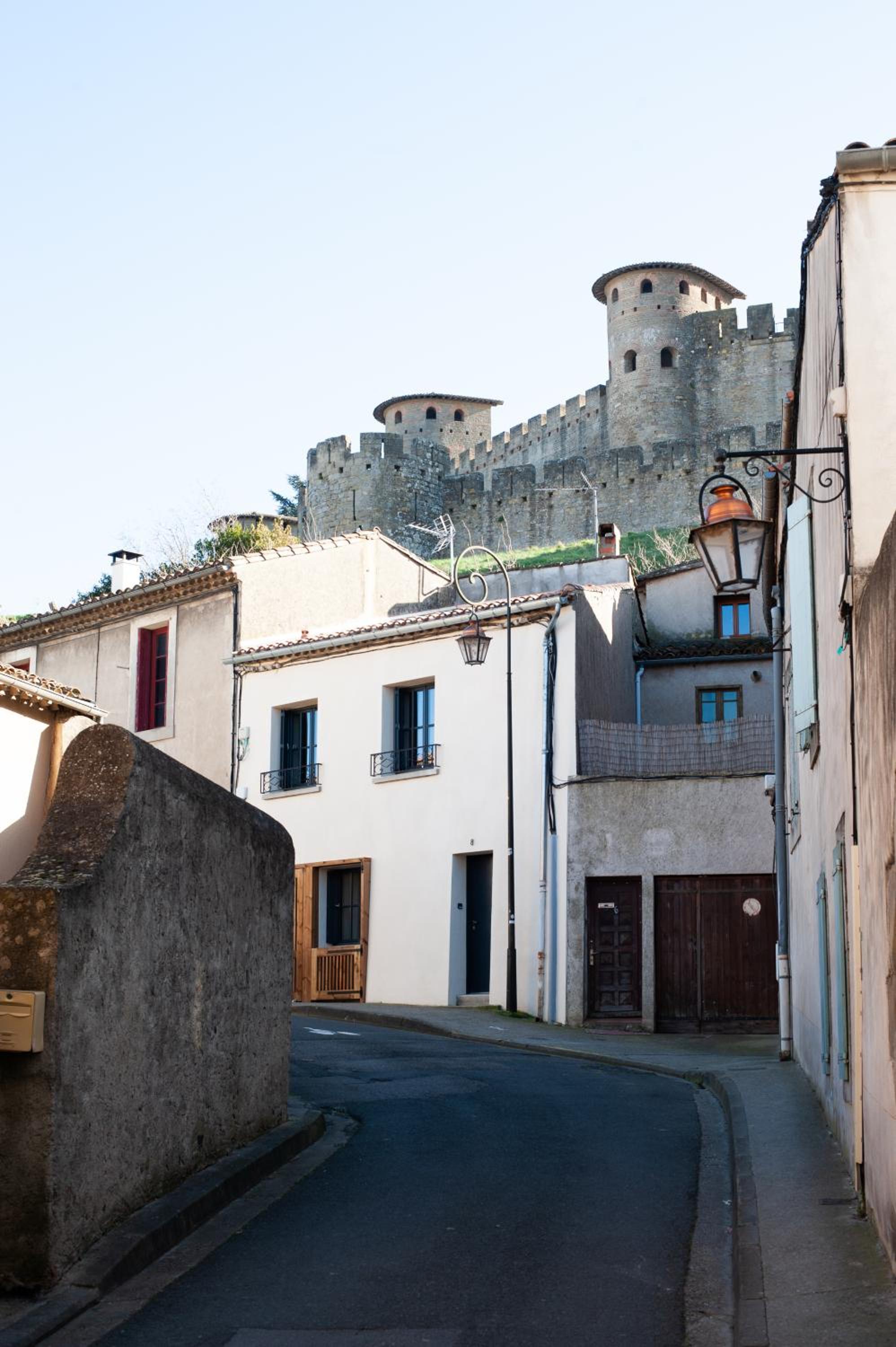 La maison rue Nadaud, au pied des remparts