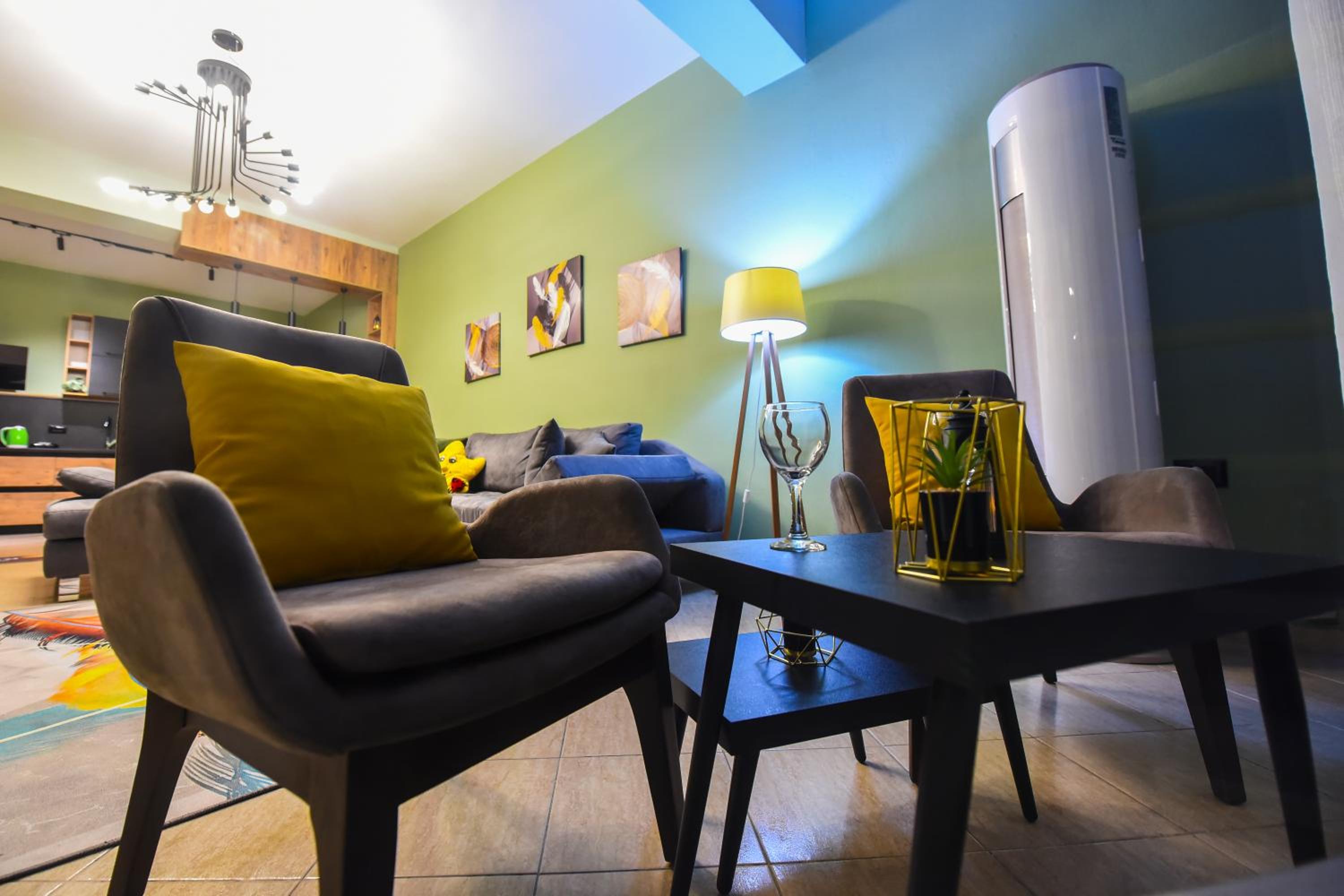 Cityscape Tirana 2BR Kavaja St, 11 FL, Dajti View