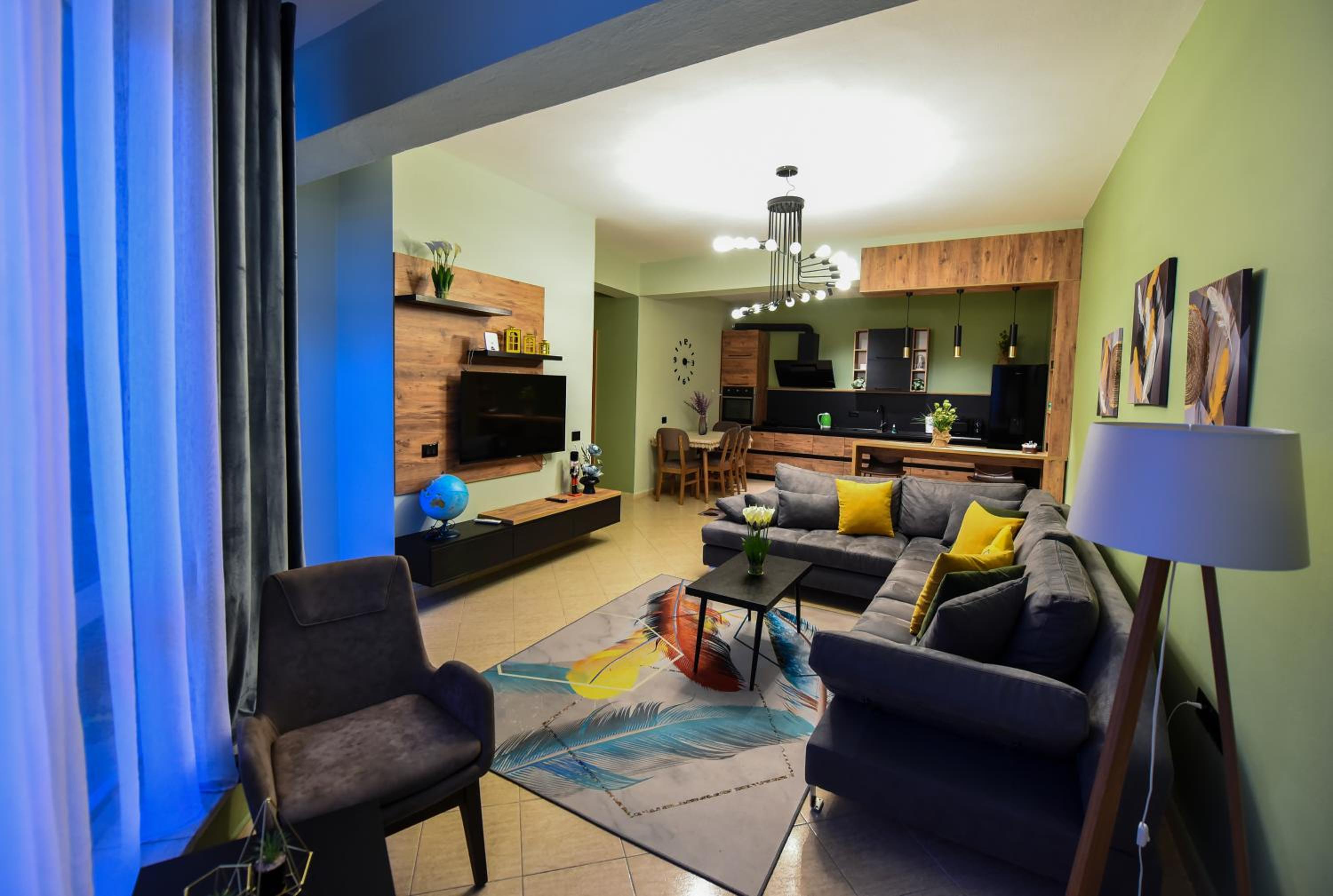 Cityscape Tirana 2BR Kavaja St, 11 FL, Dajti View