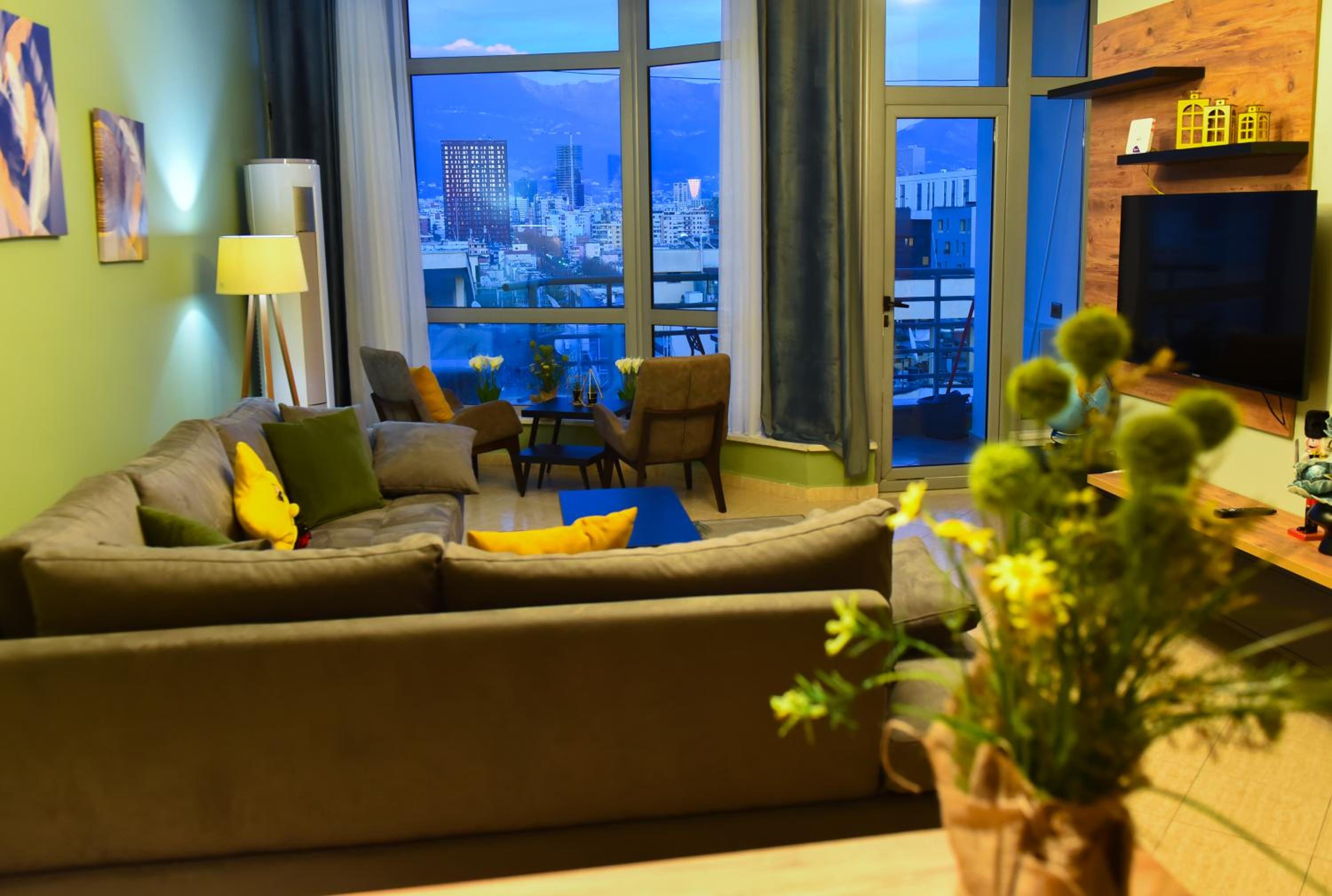 Cityscape Tirana 2BR Kavaja St, 11 FL, Dajti View