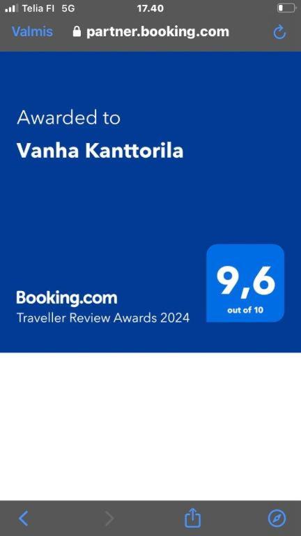 Vanha Kanttorila ,Huone B pohjakerroksessa