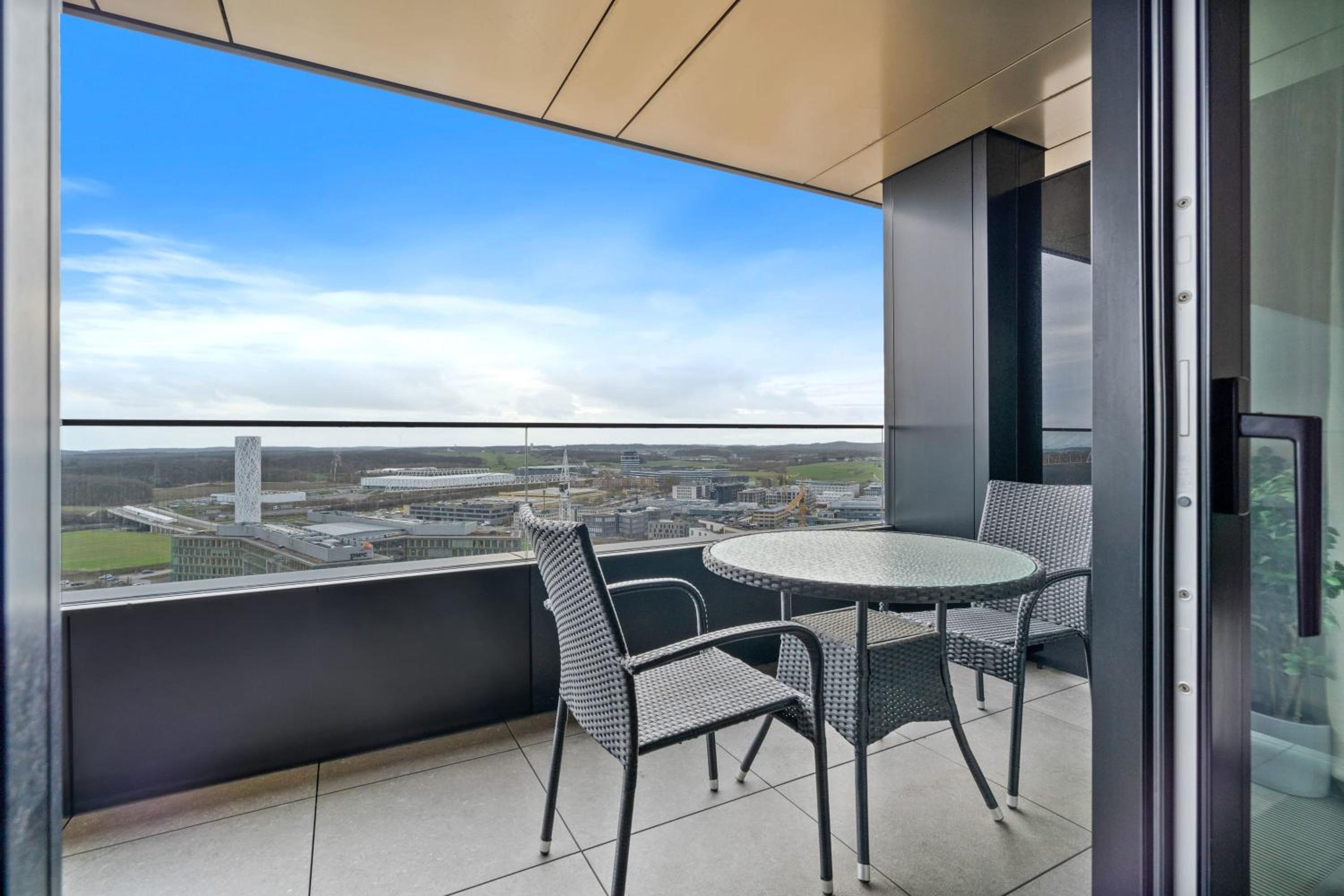 Luxury Stay with Pool and Views in Gasperich view 5