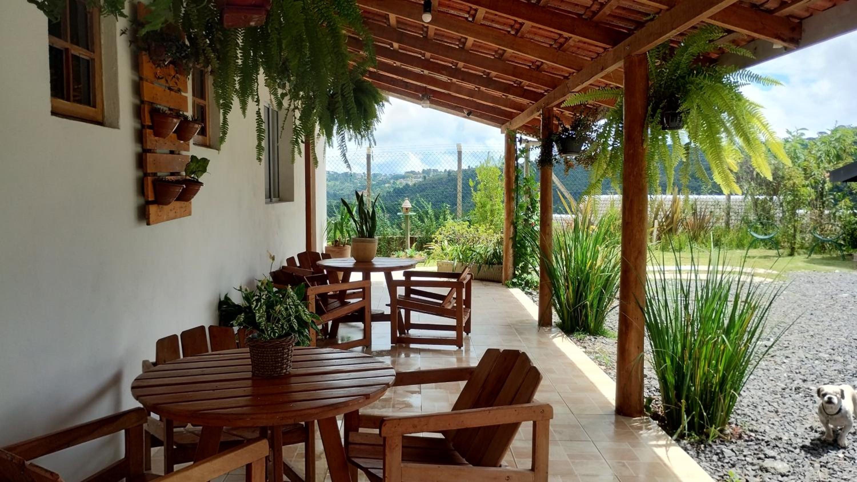 Casa flores do campo