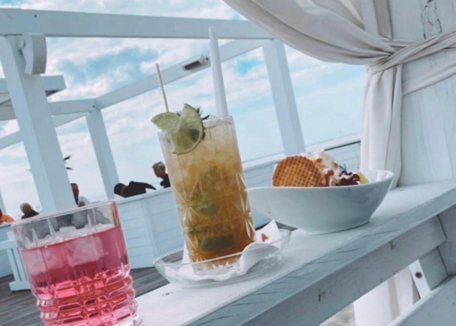 Durres Strand direkt am Meer