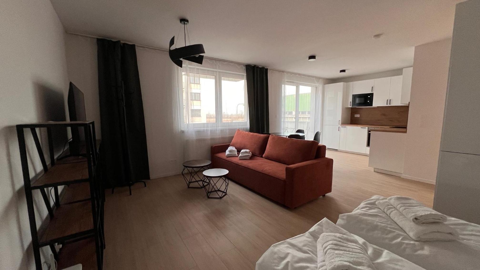 1,5 room Apartment with terrace, new building, B1