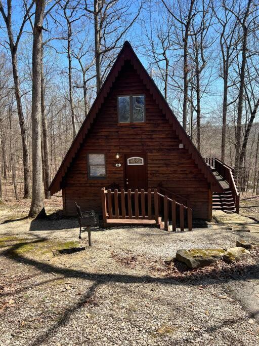 A-Frame Cabin #6 with Hot Tub on Patoka Lake in Southern Indiana view 2