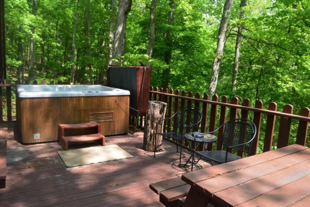 A-Frame Cabin #6 with Hot Tub on Patoka Lake in Southern Indiana view 3