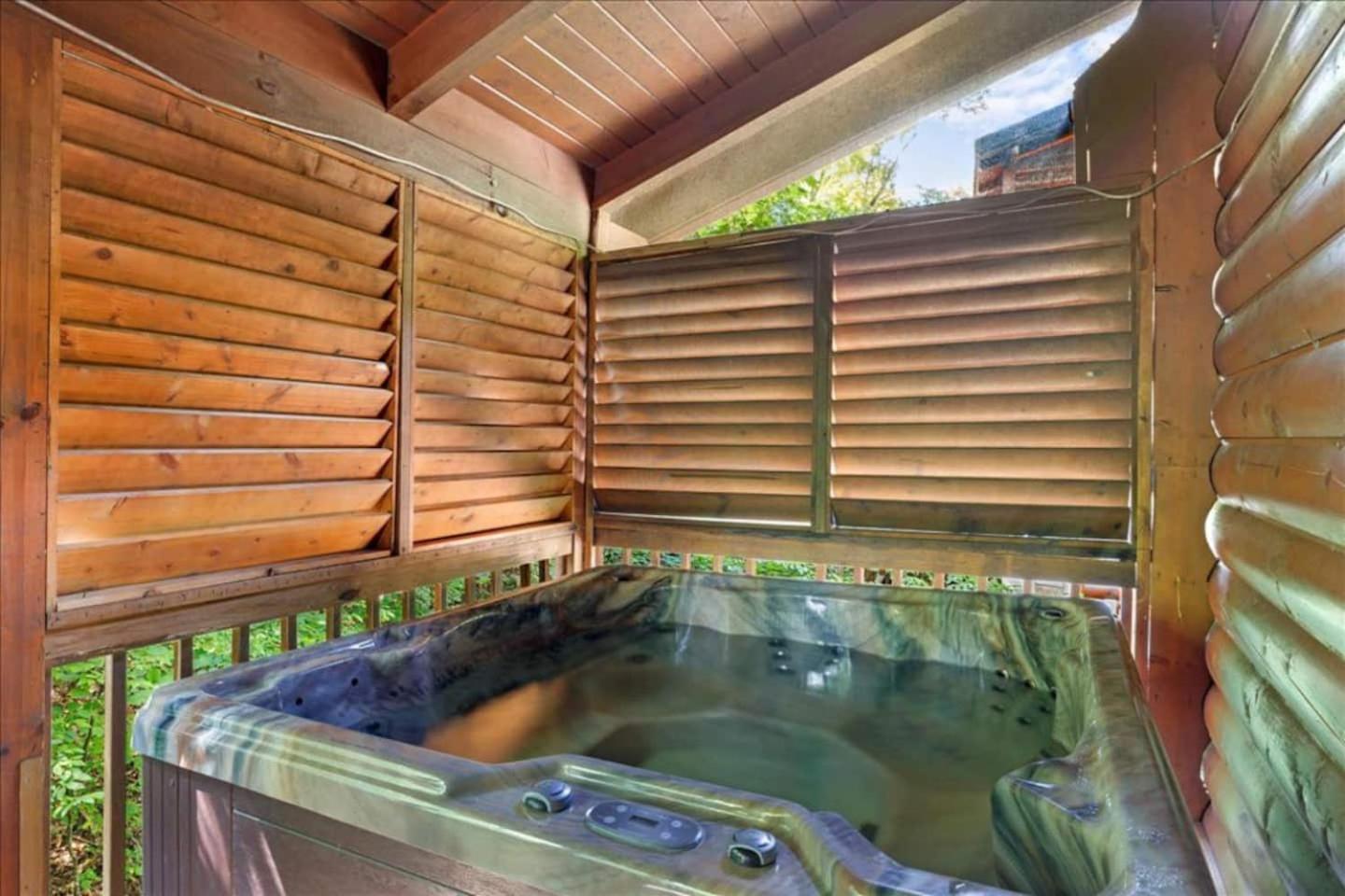 Pigeon Forge Family Cabin with Games & Hot Tub