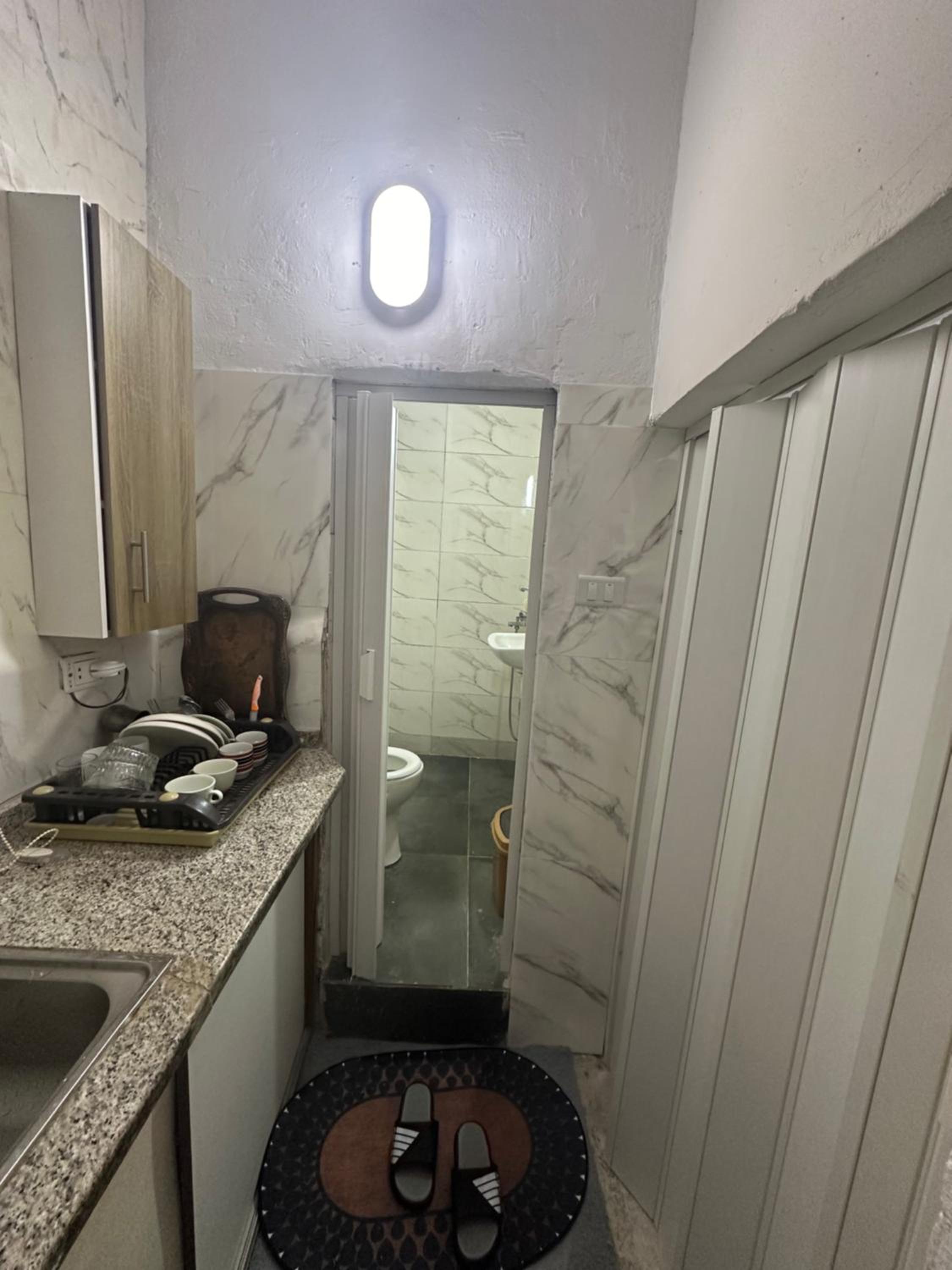 Furnished studio with private entrance view 2