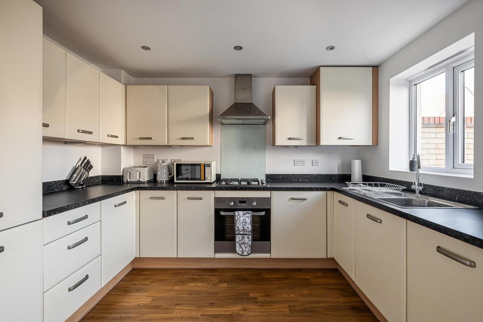 Our latest stunning property by Our Home Short Stays free parking super fast WiFi large back garden and crisp hotel white linen