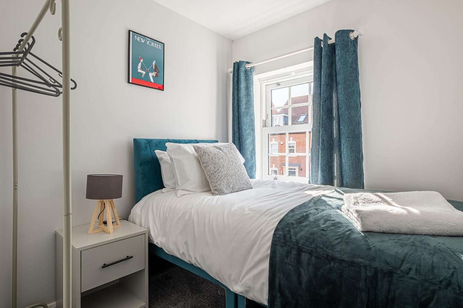 Our latest stunning property by Our Home Short Stays free parking super fast WiFi large back garden and crisp hotel white linen