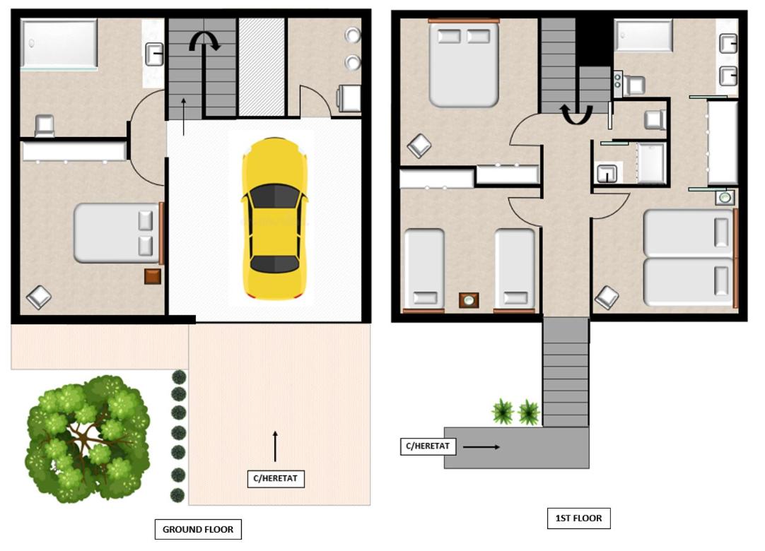 HERETAT - Casa con garaje a 5 minutos del centro view 4