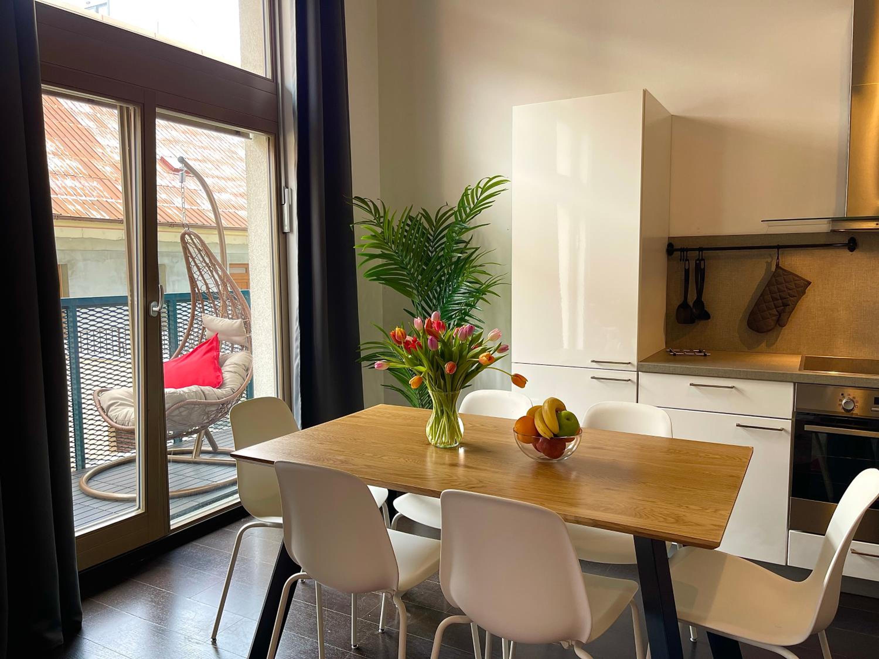 Spacious apartments near Karlín Square