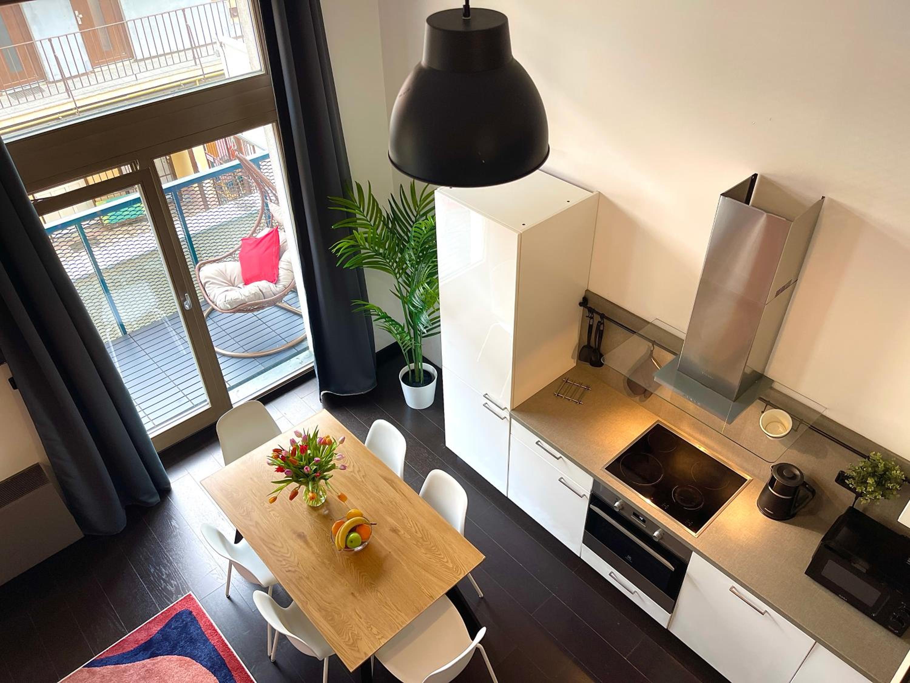 Spacious apartments near Karlín Square