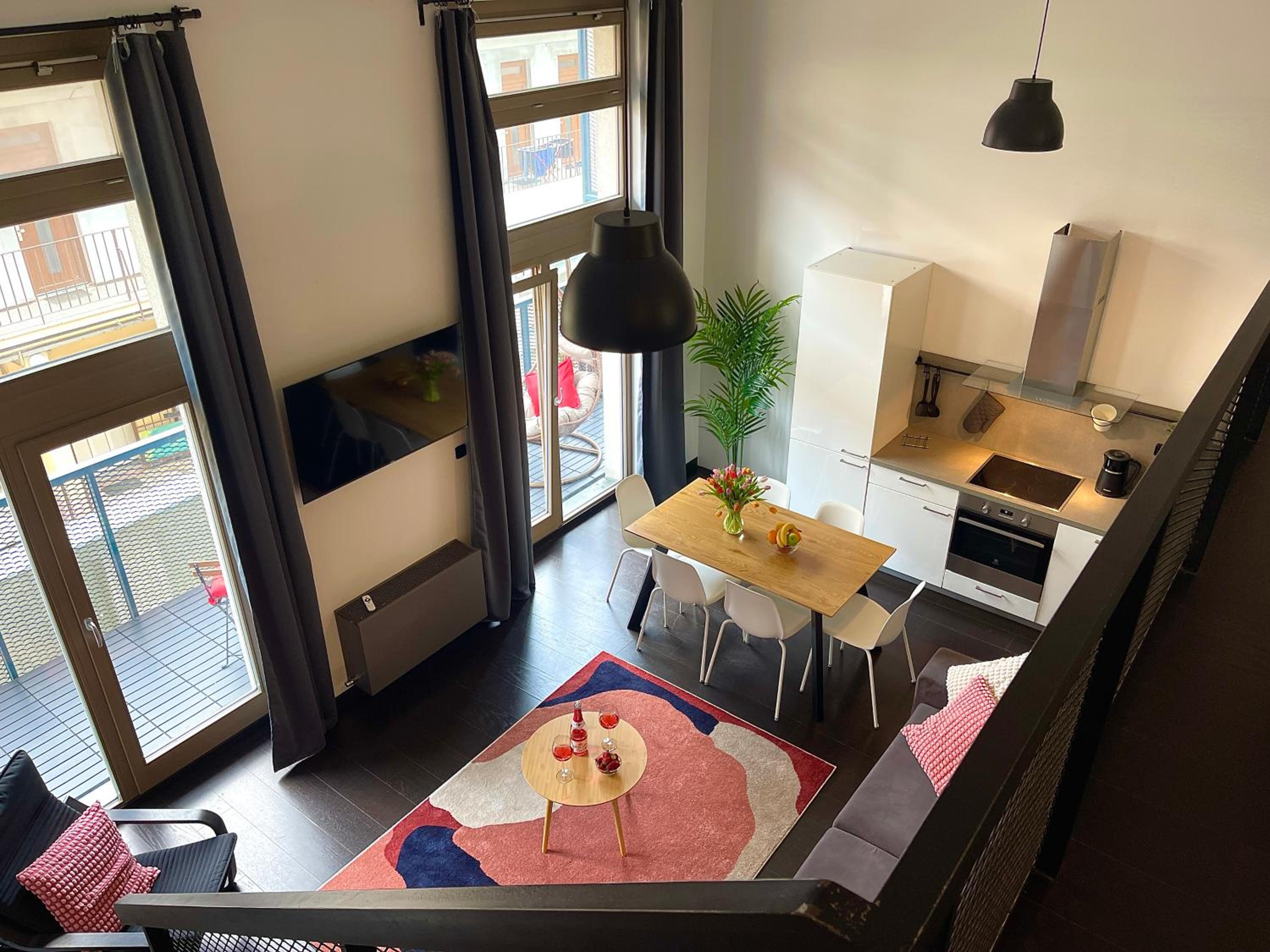Spacious apartments near Karlín Square