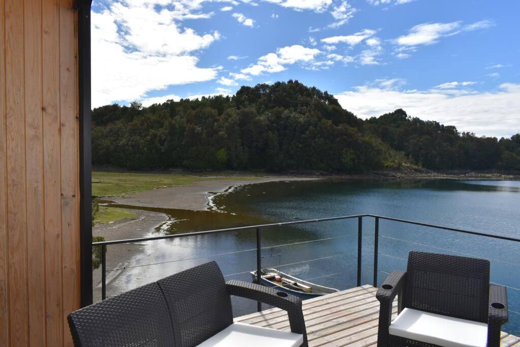 Impressive Don Santiago Cabin, Chilean Patagonia.