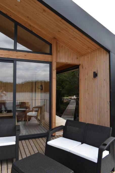 Impressive Don Santiago Cabin, Chilean Patagonia.
