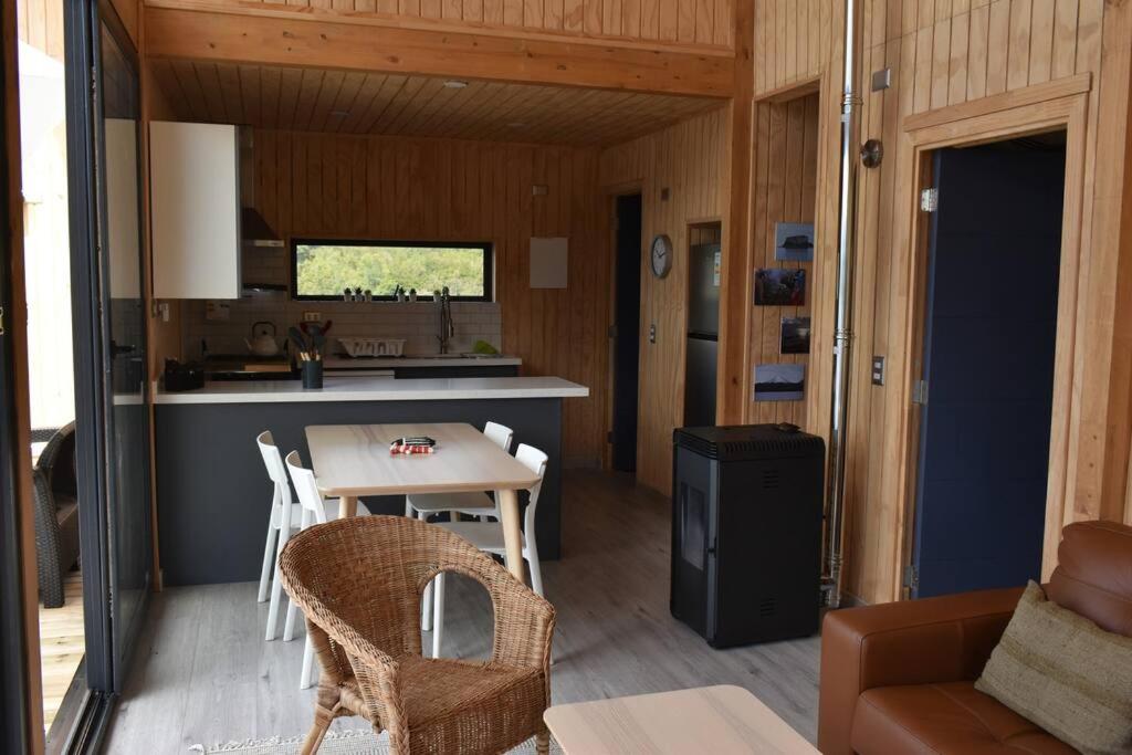 Impressive Don Santiago Cabin, Chilean Patagonia.