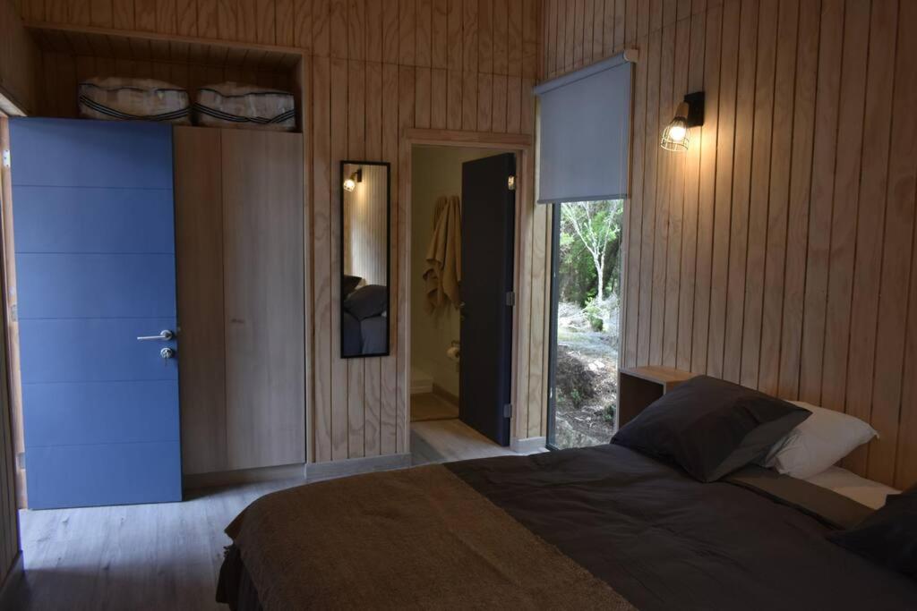 Impressive Don Santiago Cabin, Chilean Patagonia.