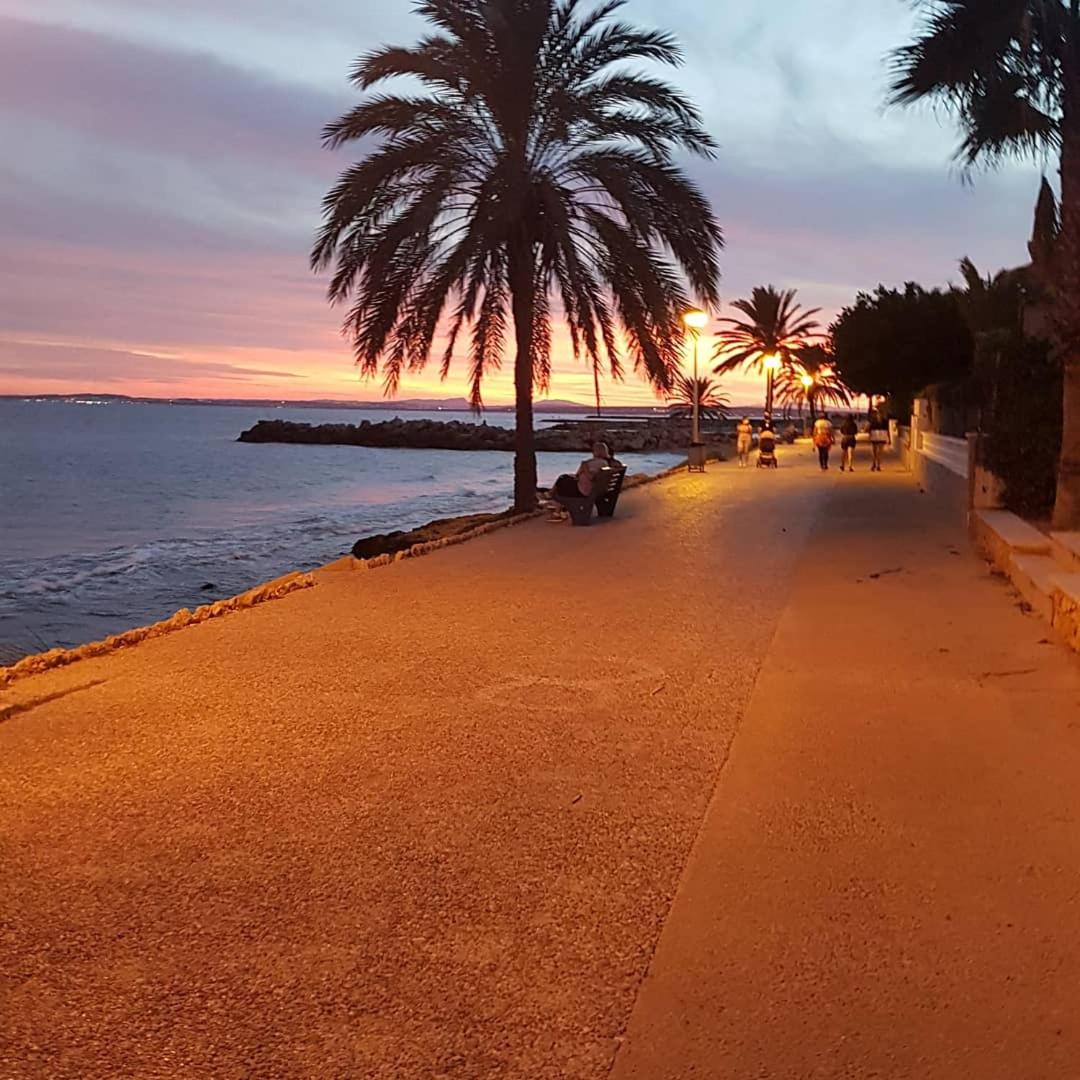 Amanecer viendo Tabarca vistas al mar