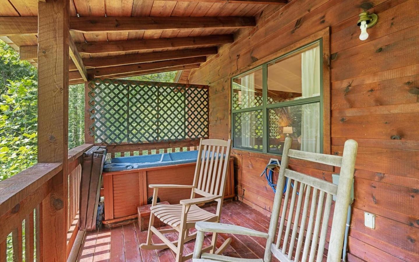 Smoky Mountain-View Cabin with Hot Tub & Firepit view 3