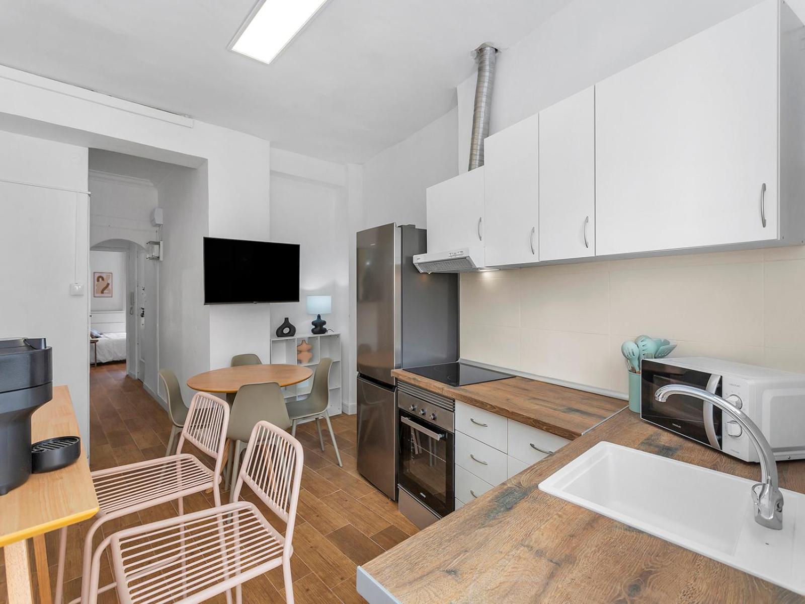 Freshly renovated Old Town Alcoy with AC