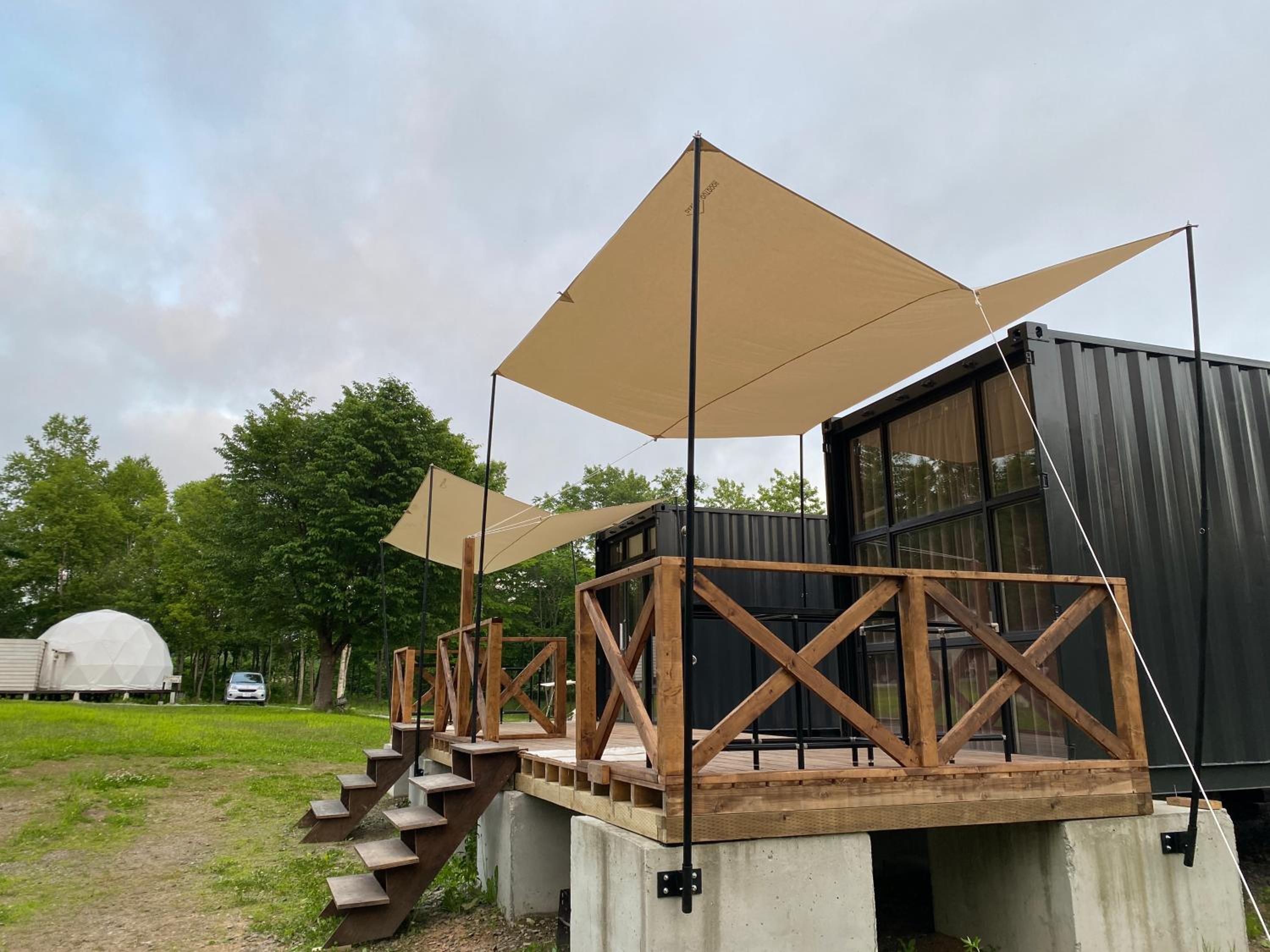 焚き火キャンプ場 Hokkaido Glamping - TAKIBI