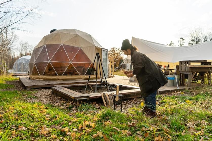 焚き火キャンプ場 Hokkaido Glamping - TAKIBI