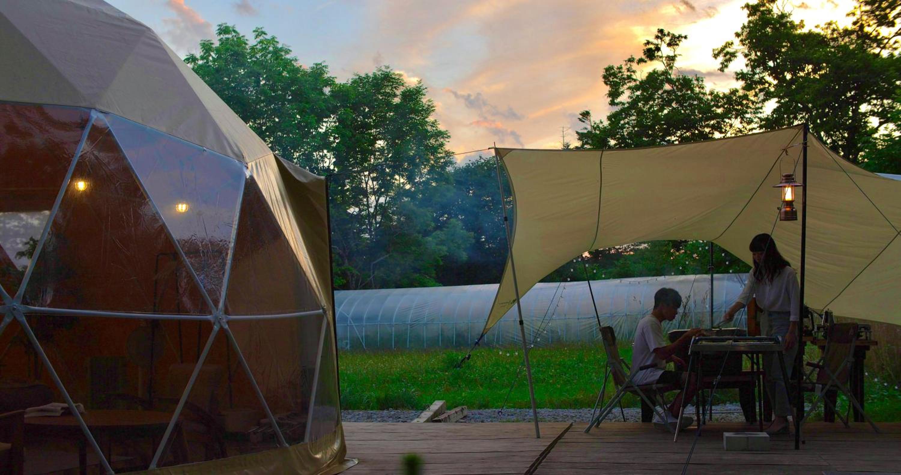 焚き火キャンプ場 Hokkaido Glamping - TAKIBI