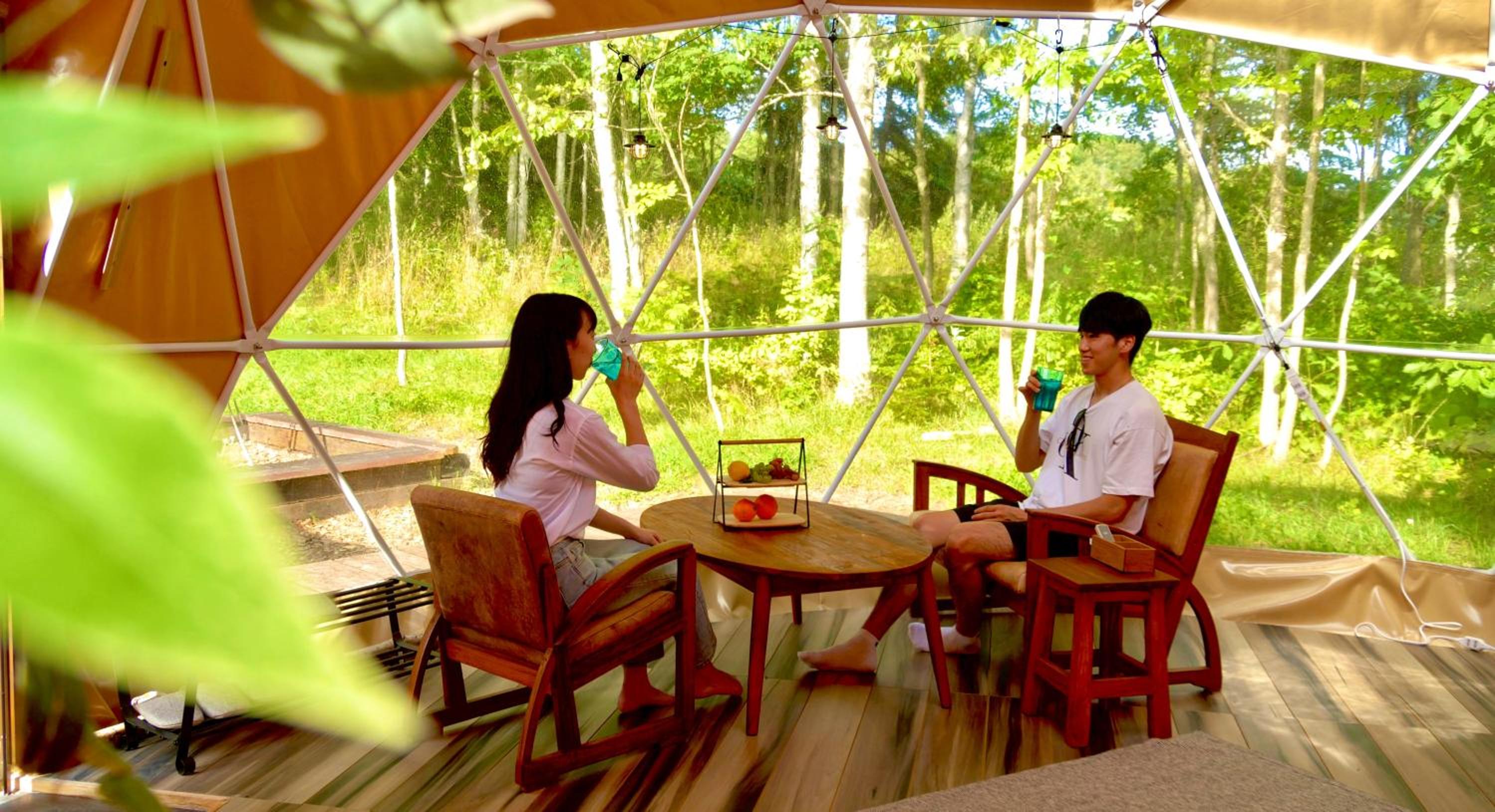 焚き火キャンプ場 Hokkaido Glamping - TAKIBI