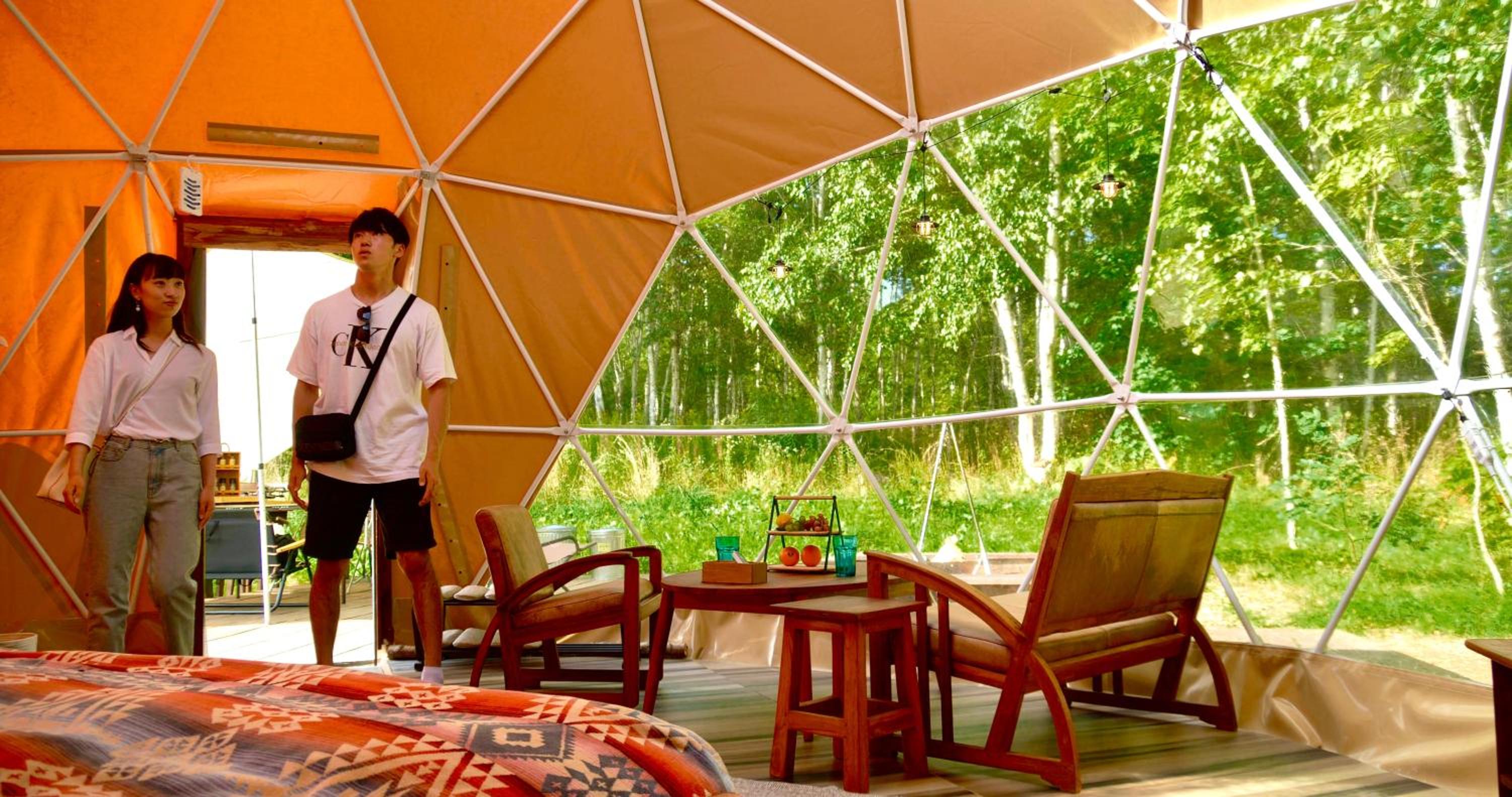 焚き火キャンプ場 Hokkaido Glamping - TAKIBI