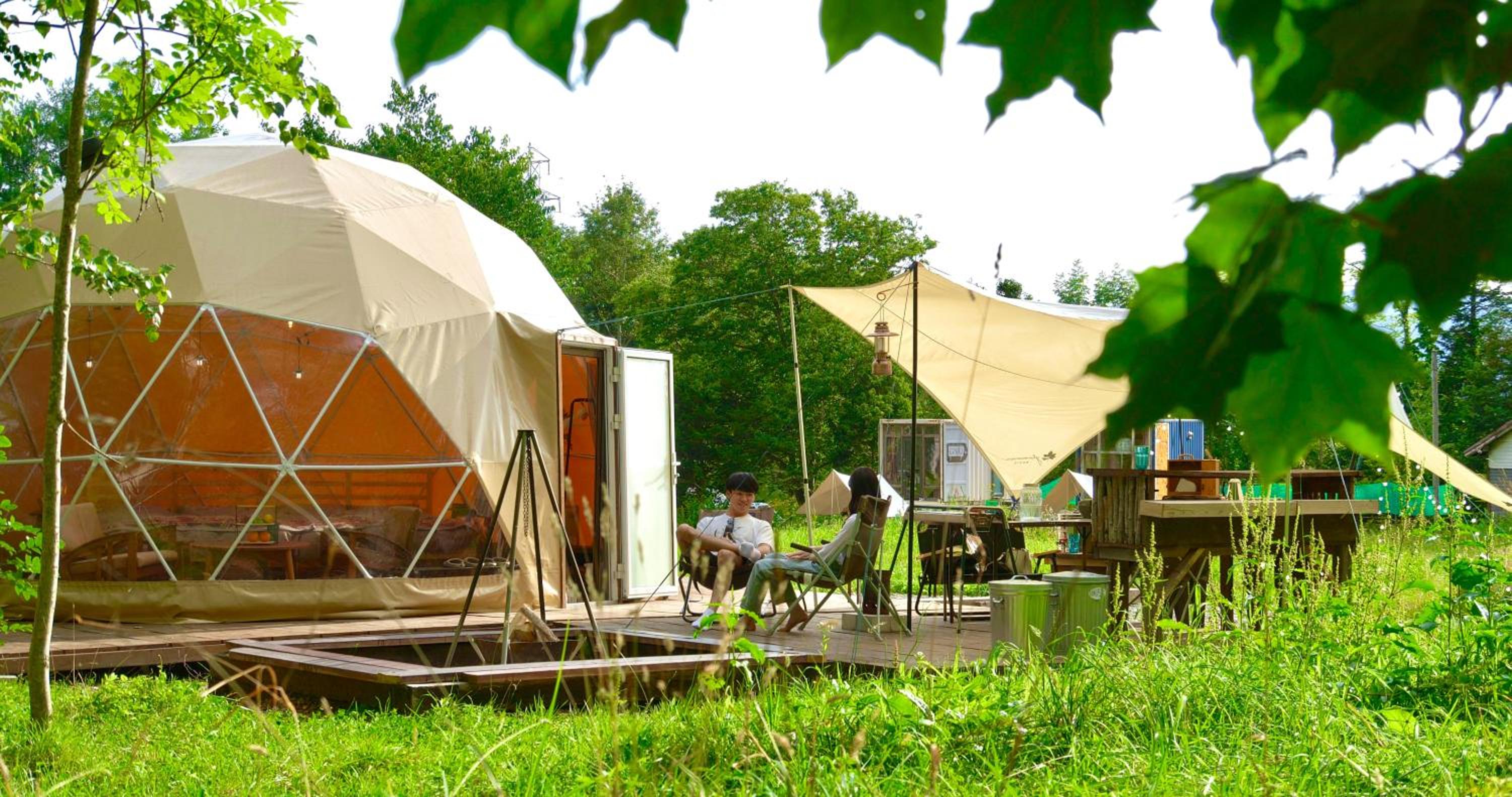 焚き火キャンプ場 Hokkaido Glamping - TAKIBI