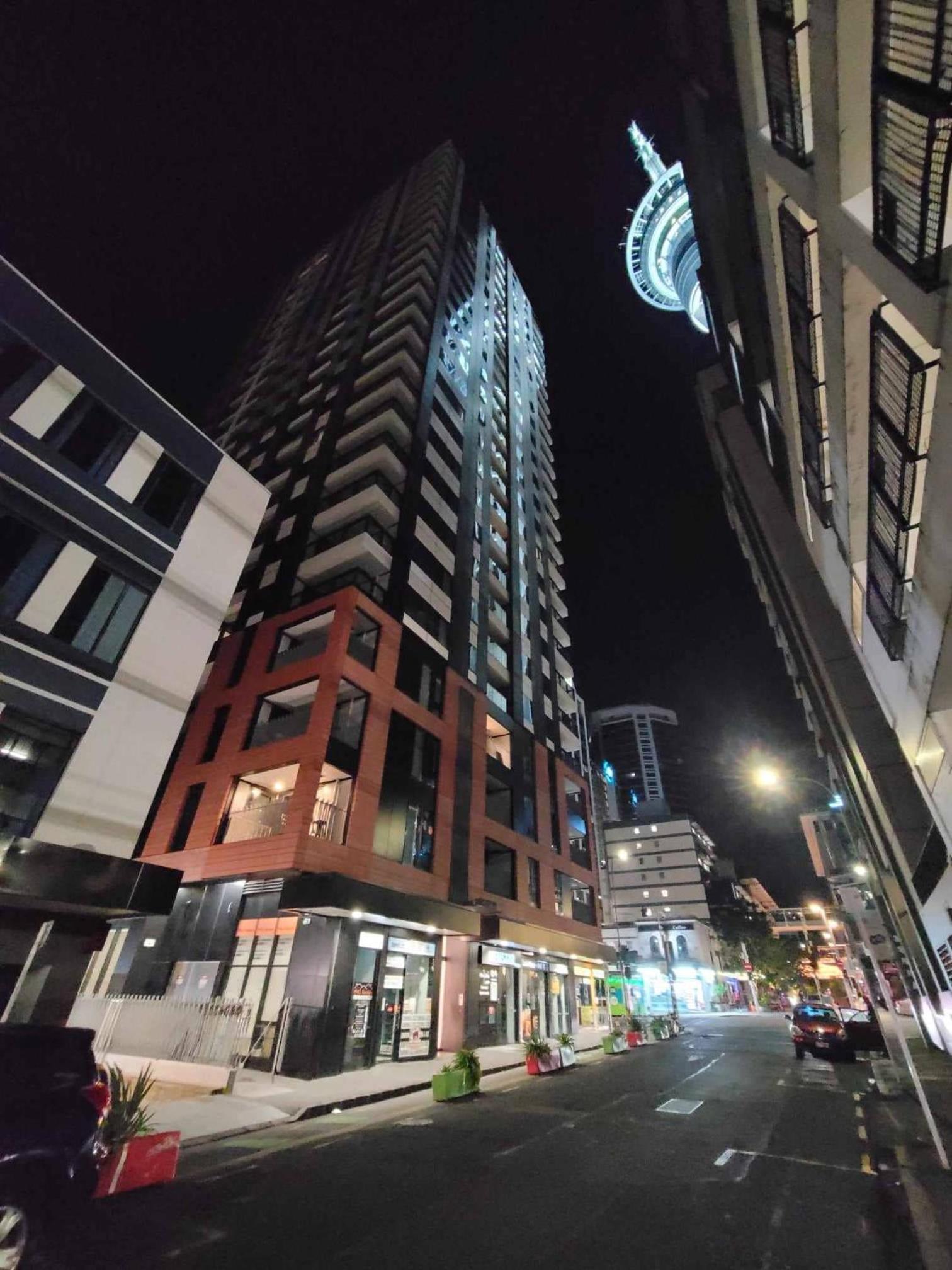 Sky tower just next DOOR FREE parking view 2