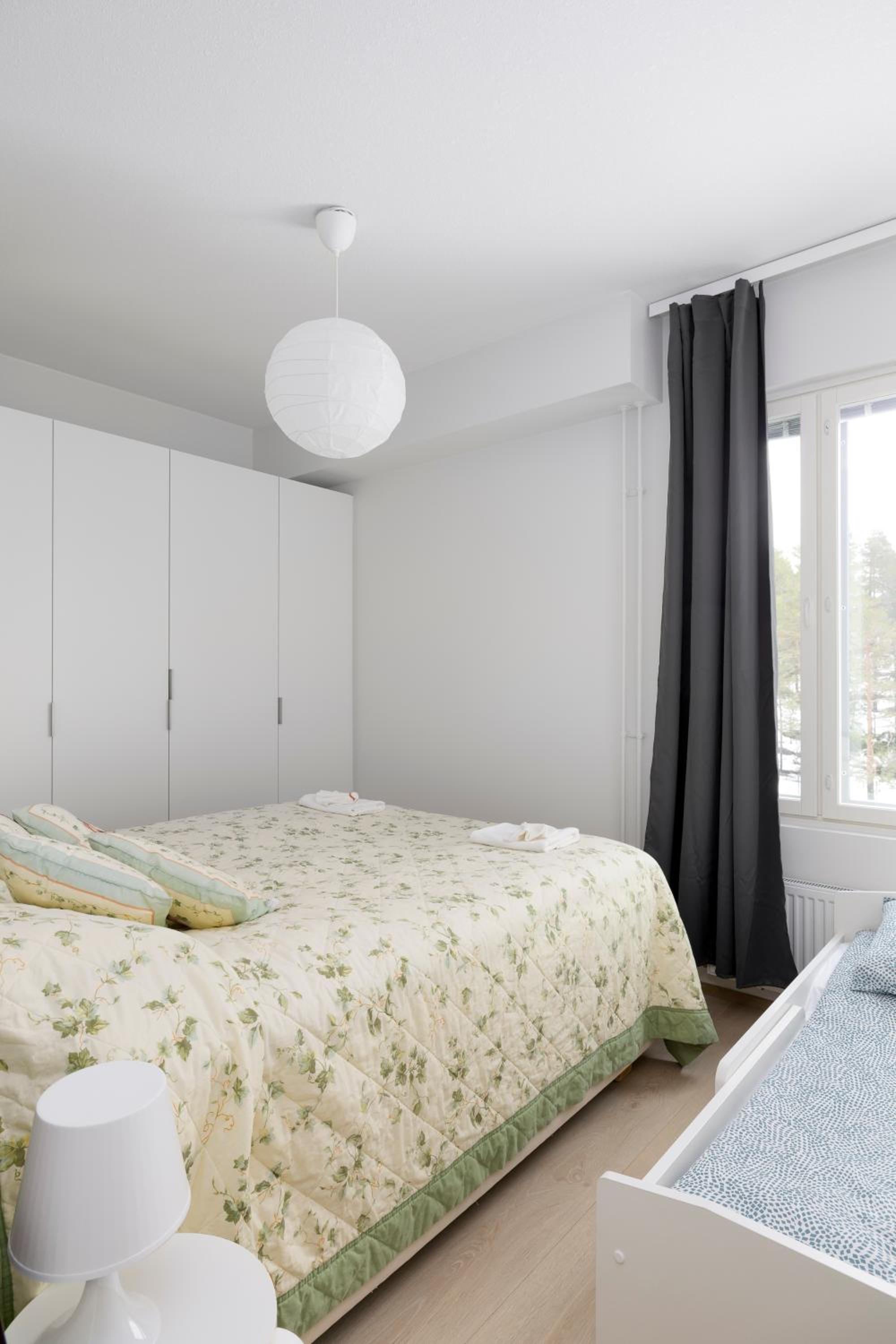 New 2BR design home with sauna Espoo Park view 5