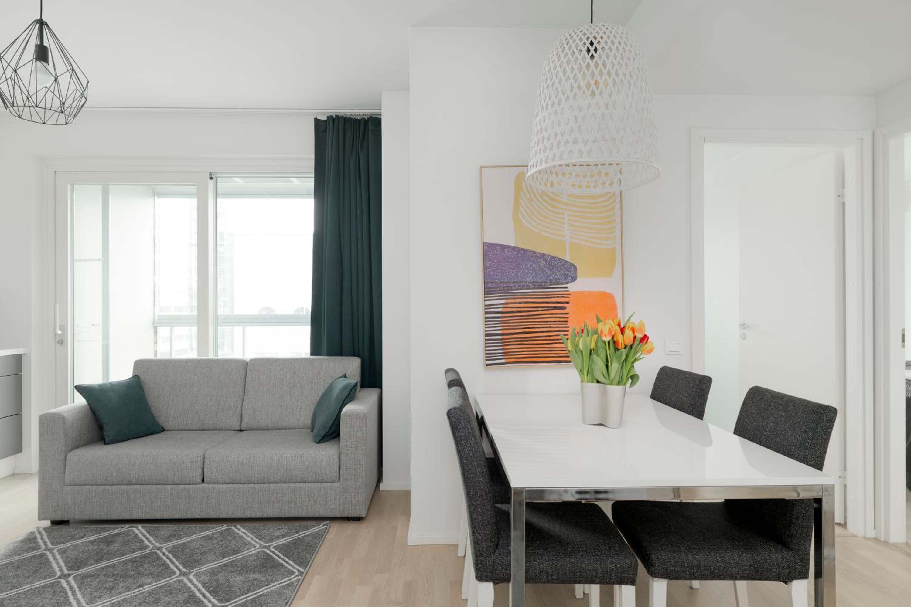 Modern LUXUS 3BR apartment Helsinki Tripla