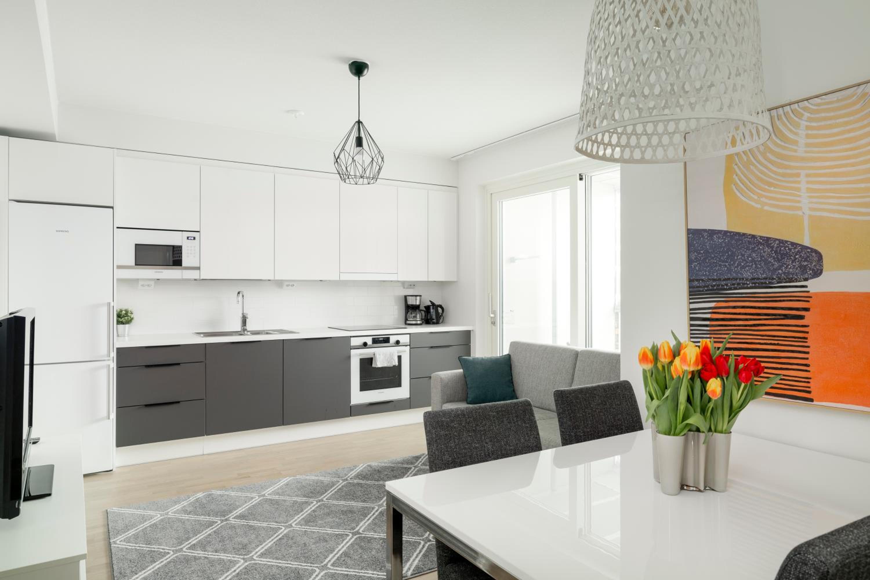 Modern LUXUS 3BR apartment Helsinki Tripla