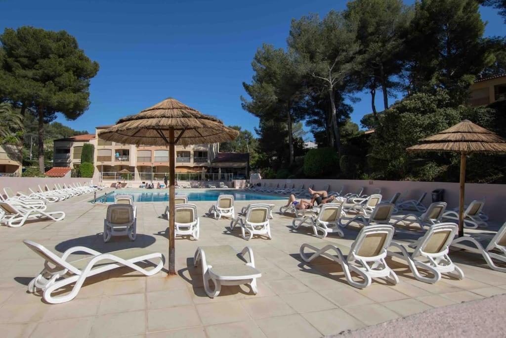 Appartement piscine tennis accès privé plage Joïa
