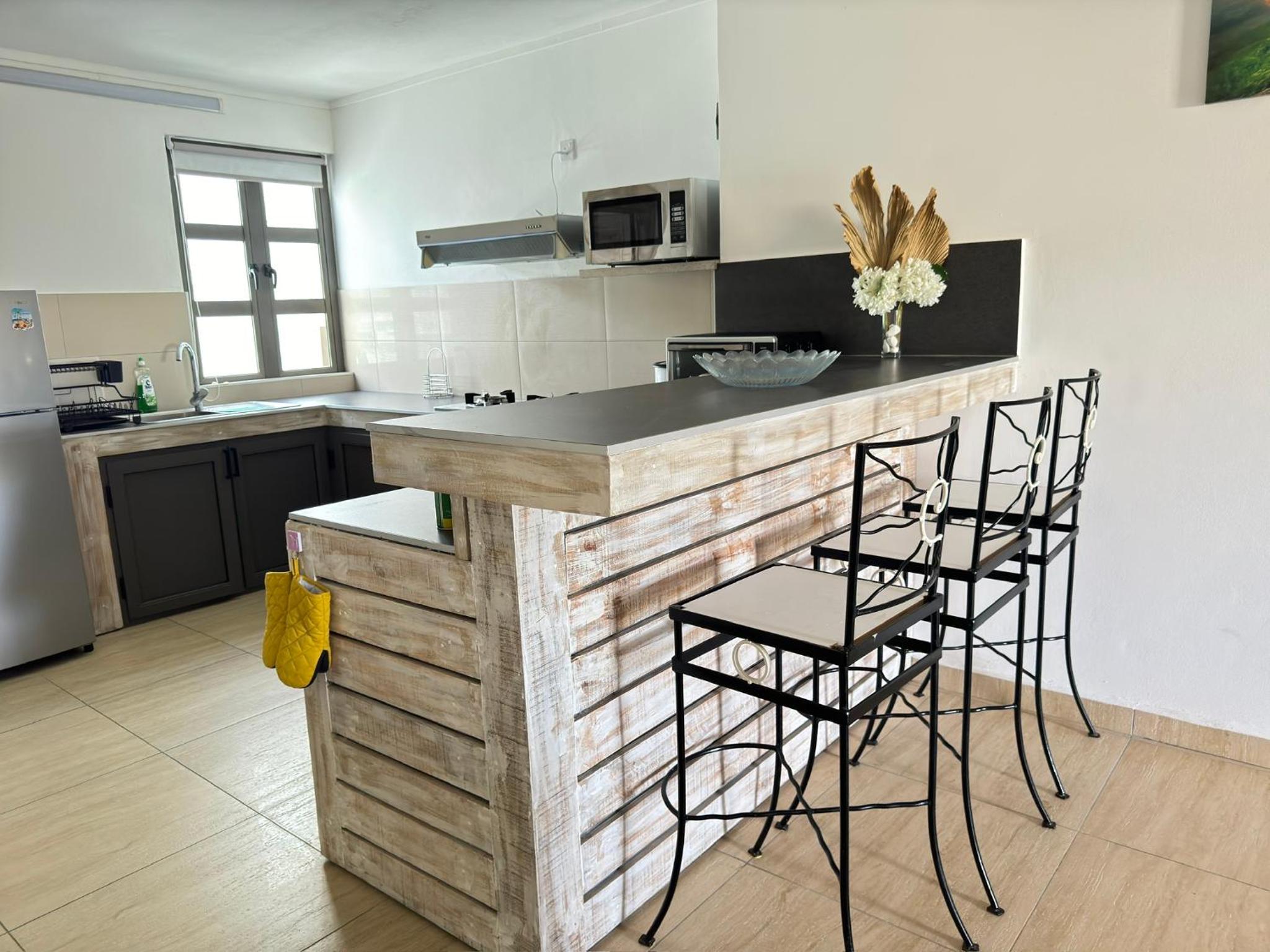 Beach front apartment