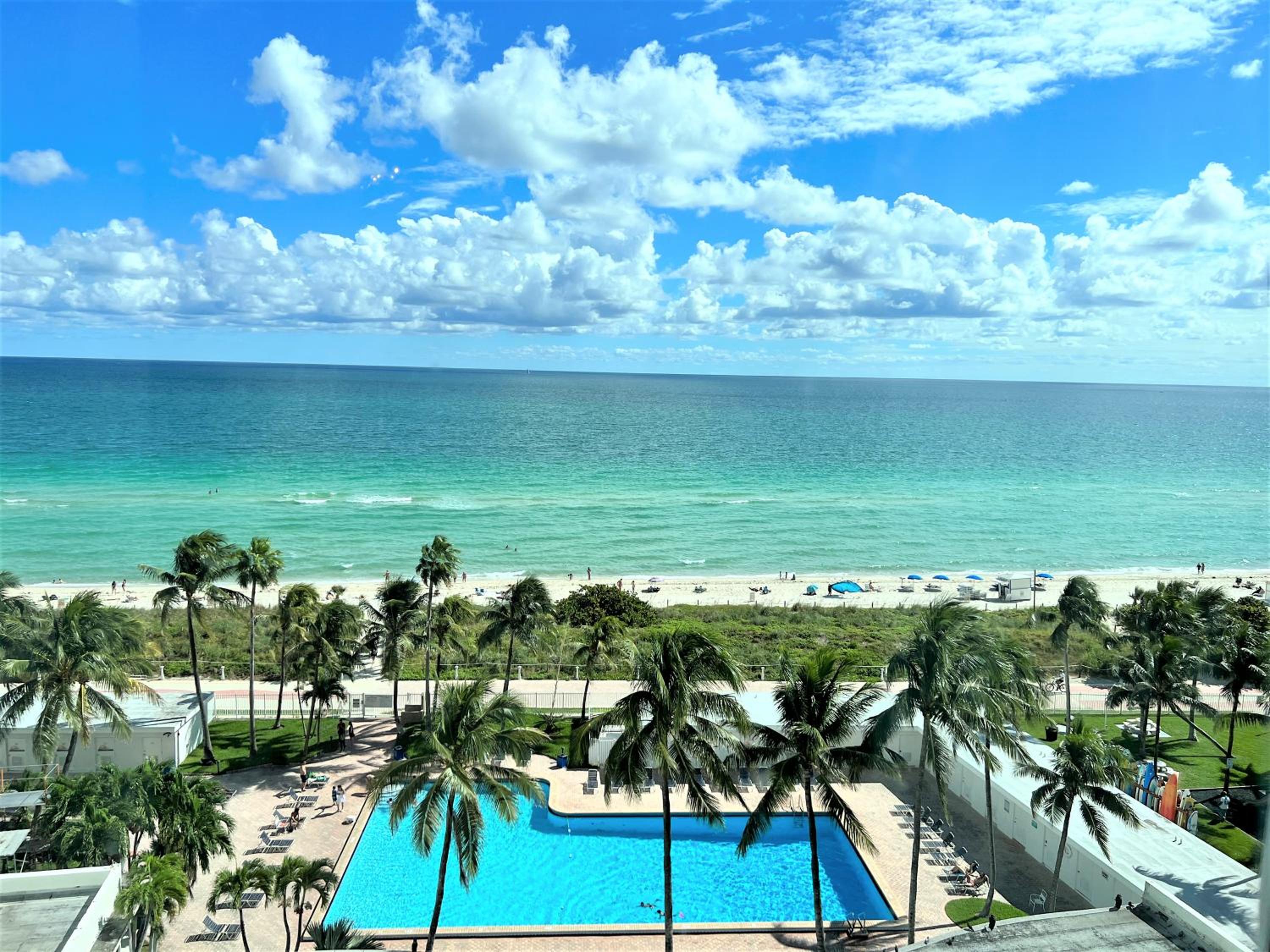 Ocean Front Units at Miami Beach