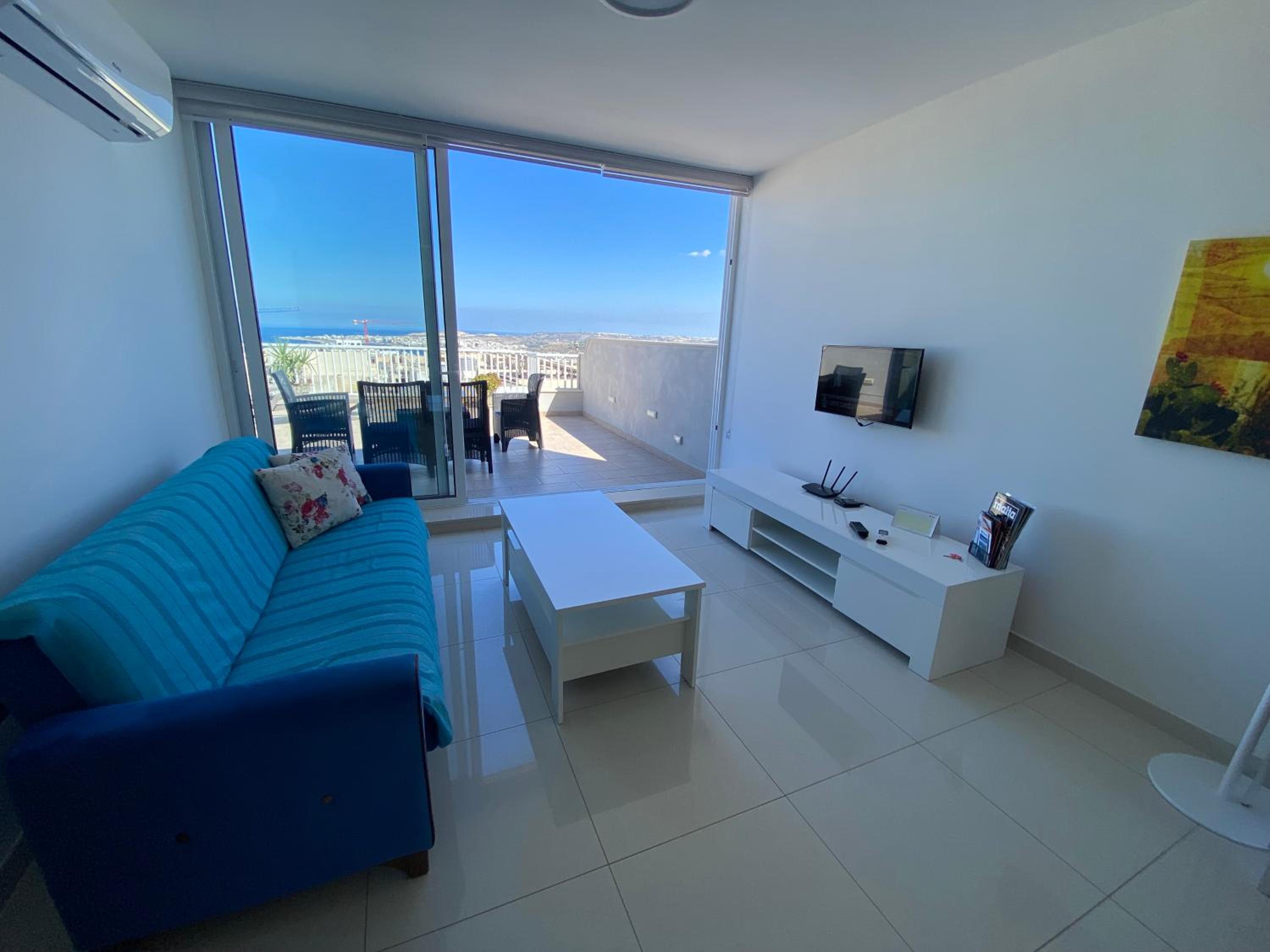Hotel Sunshine Apartments Mellieha - modern two bedroom penthouse with terrace - Image 1