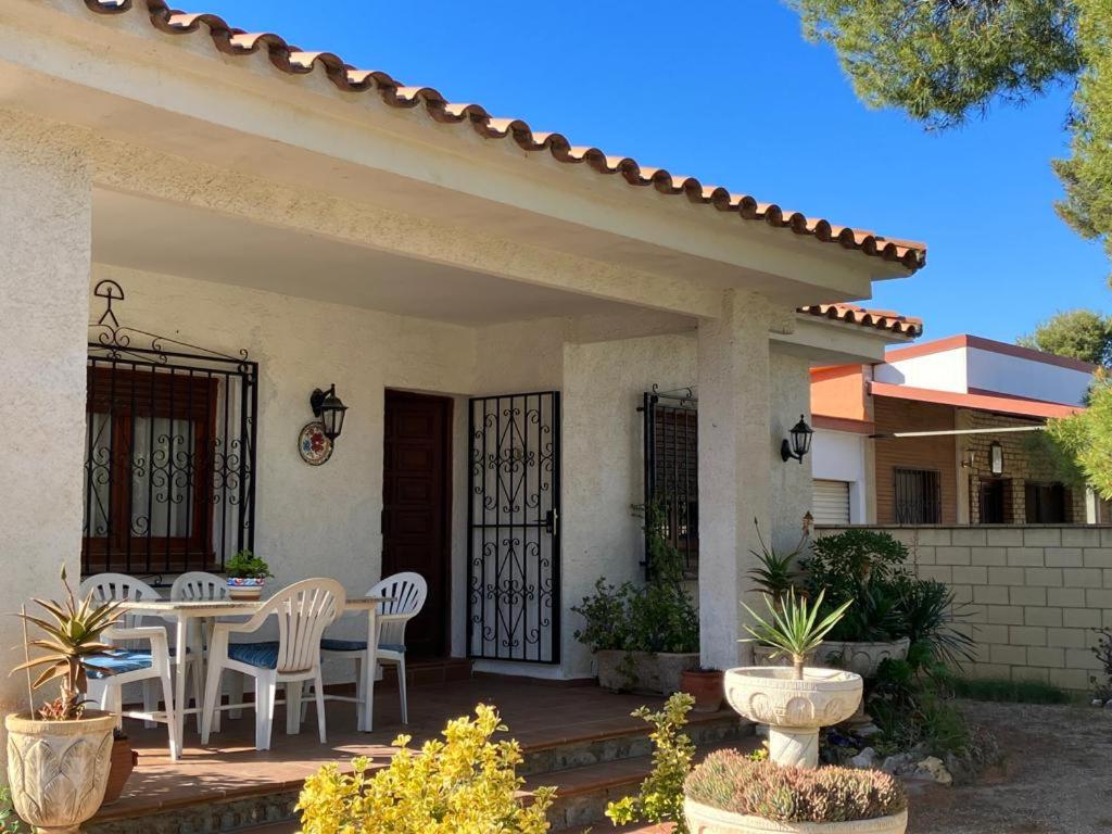 Villa con jardín