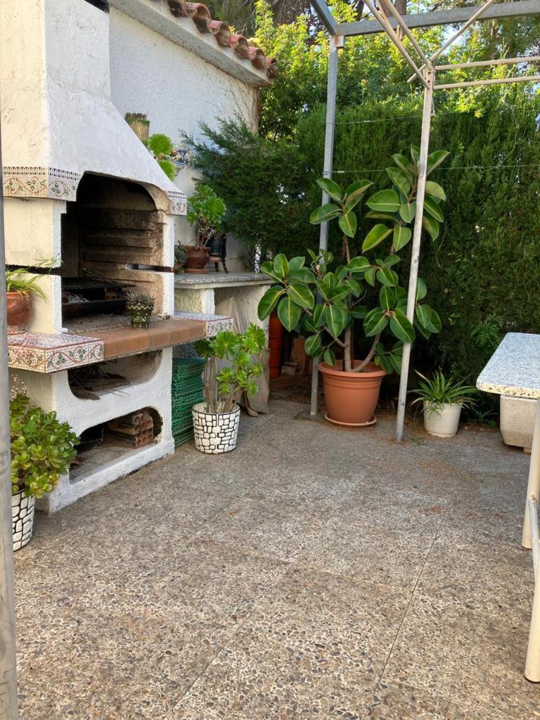 Villa con jardín