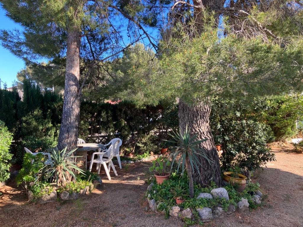 Villa con jardín