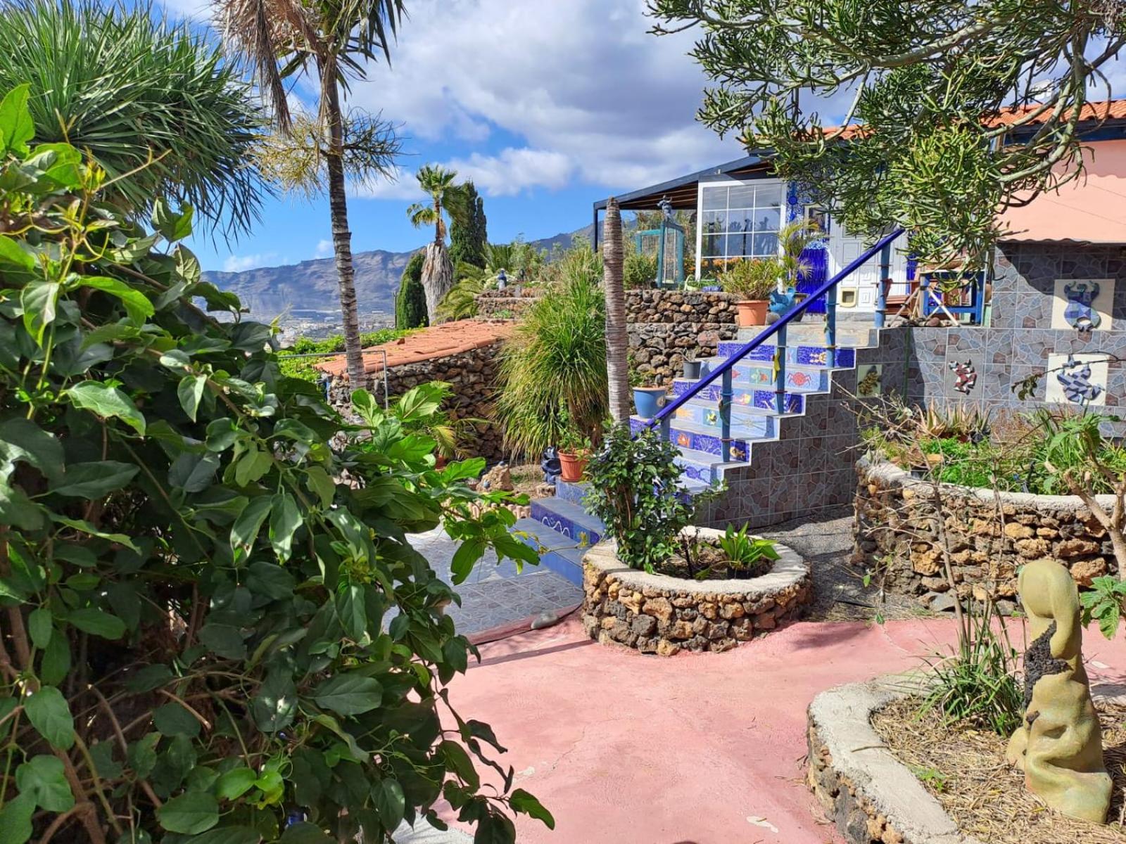 Casa Mosaico, sunset and garden view 2