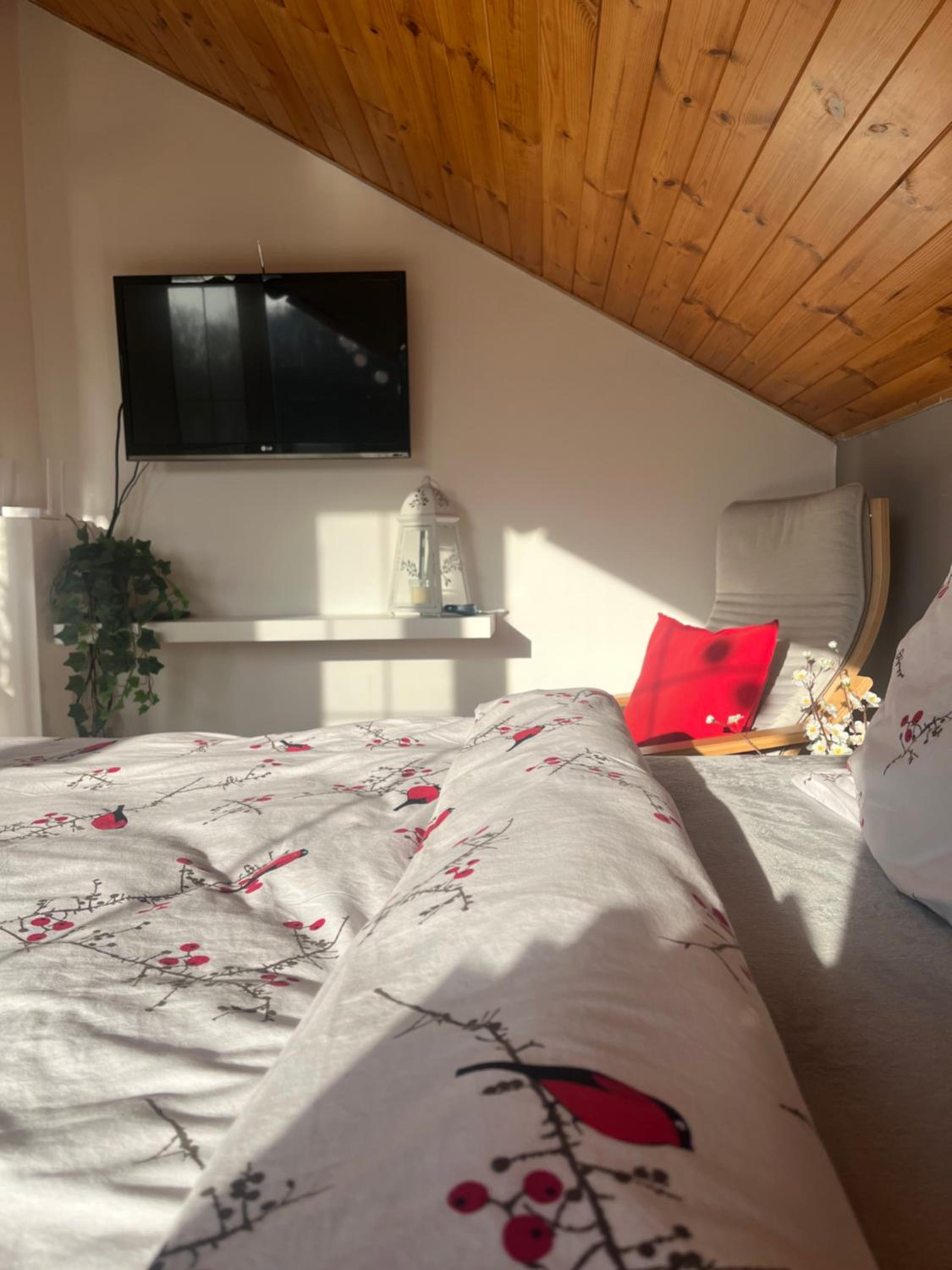Podkrovní apartmán s balkónem