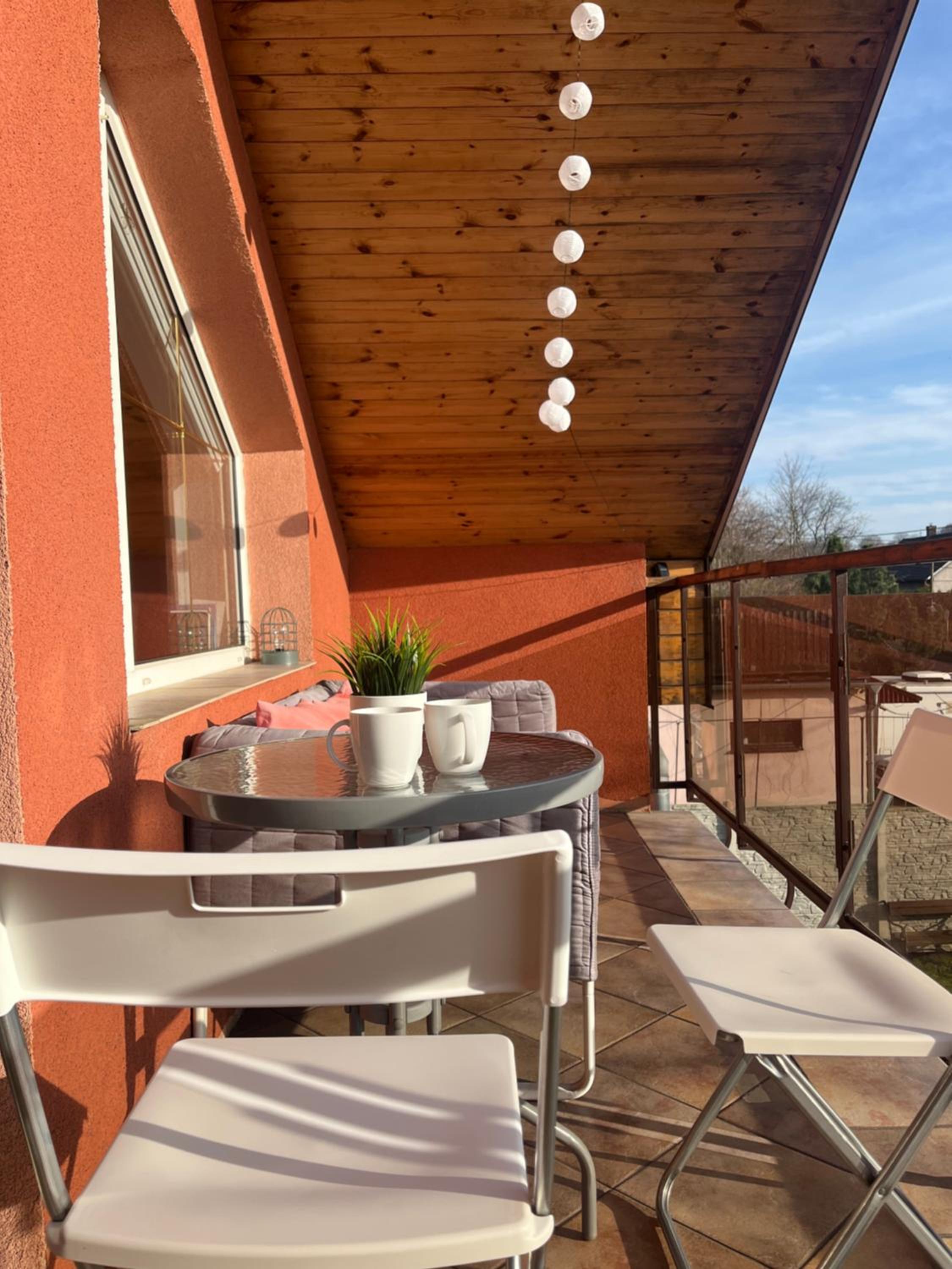 Podkrovní apartmán s balkónem