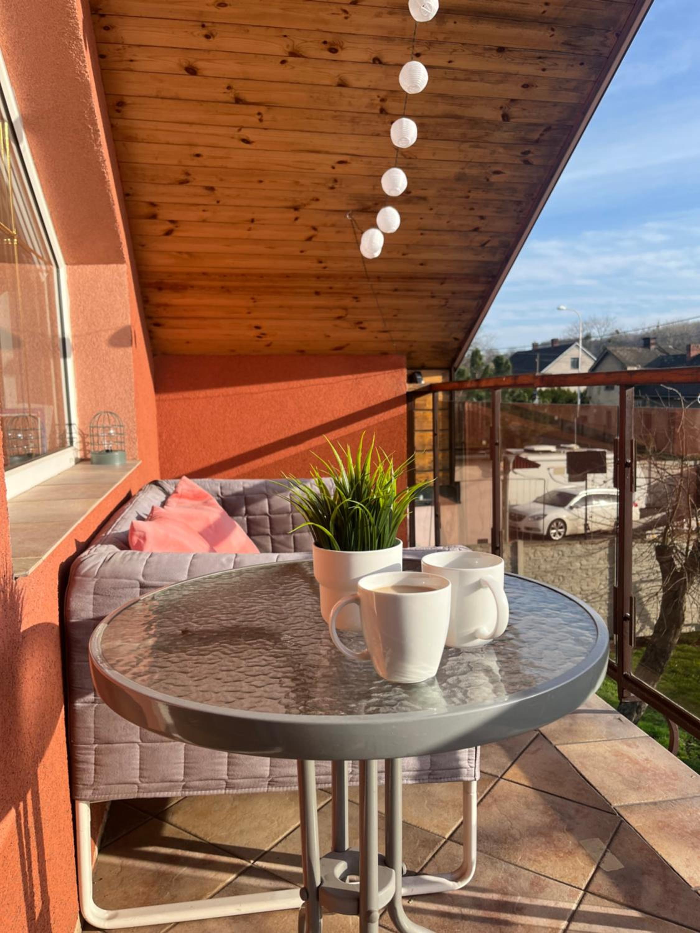 Podkrovní apartmán s balkónem