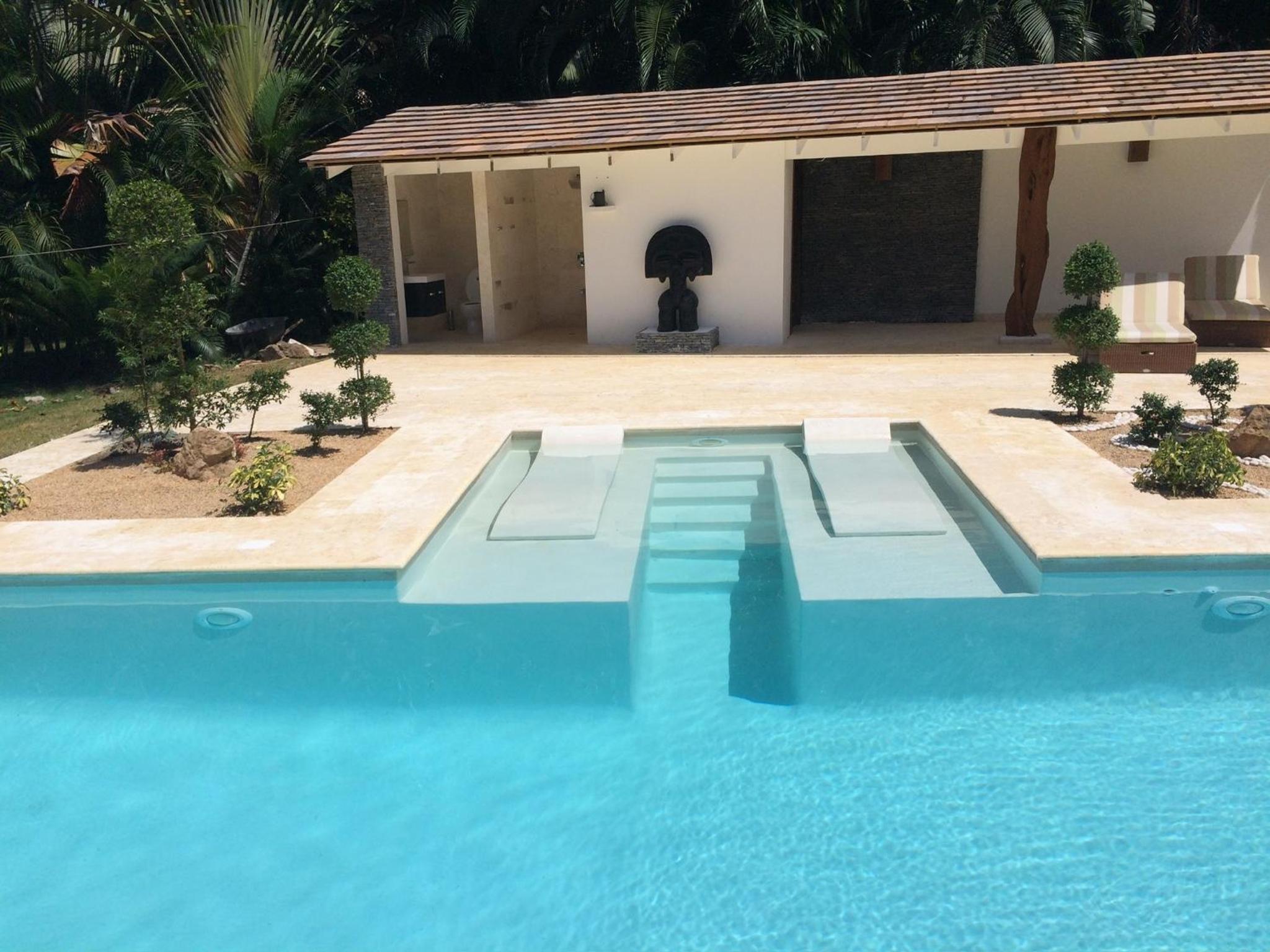 Seaside villa with housekeeping staff - Las Terrenas