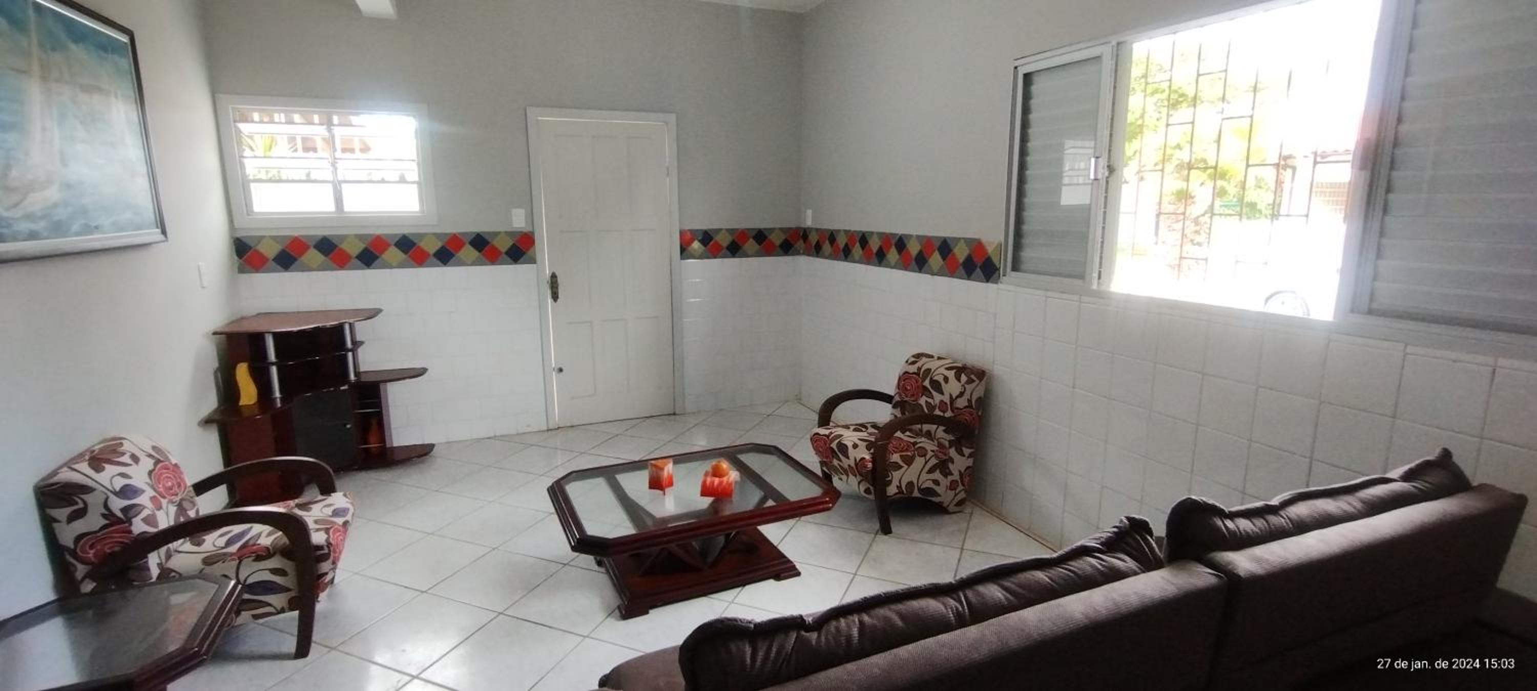 Apartamento Térreo Balneário Rincão com pátio, garagem e churrasqueira