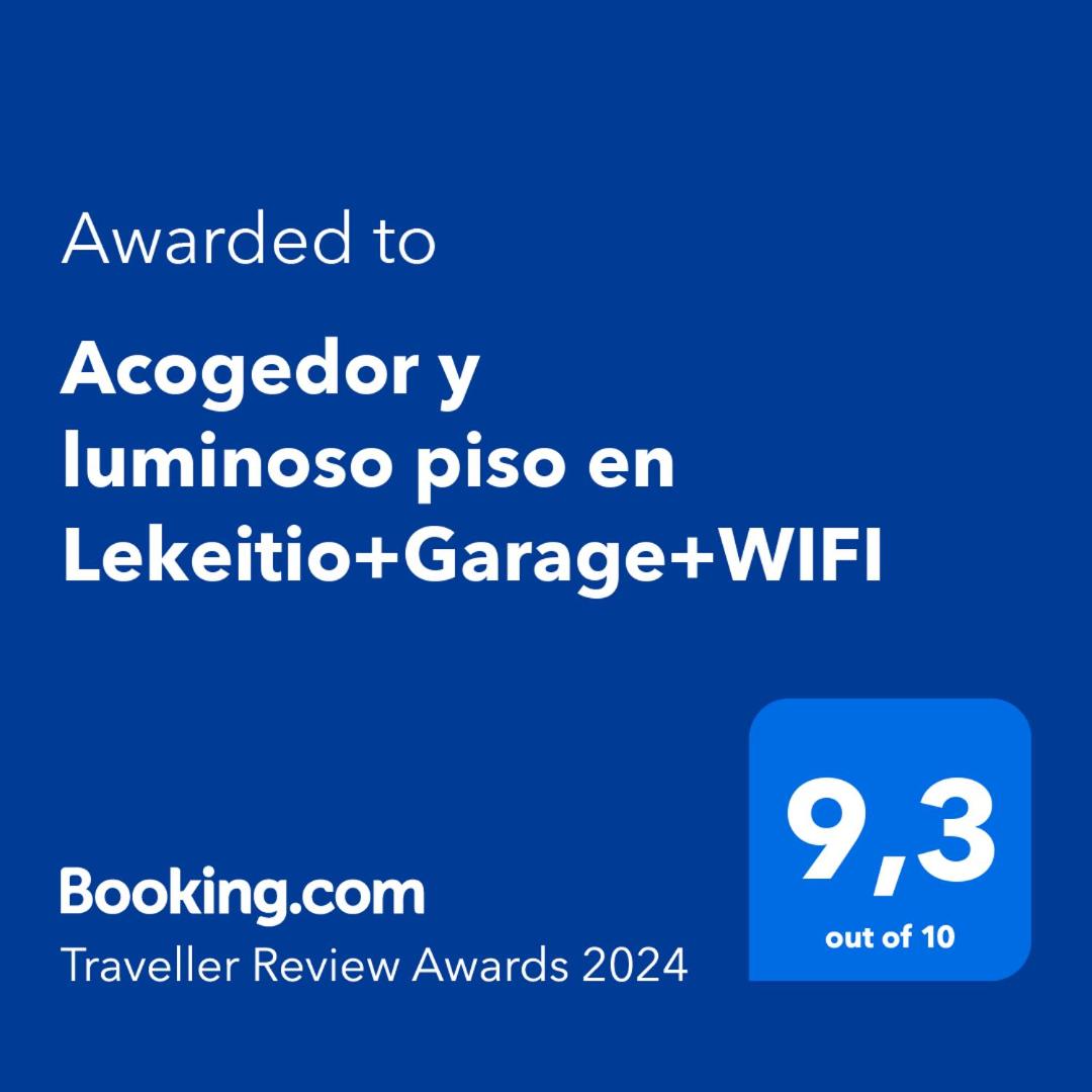 Apartamento Lekeitio, Garaje y WIFI